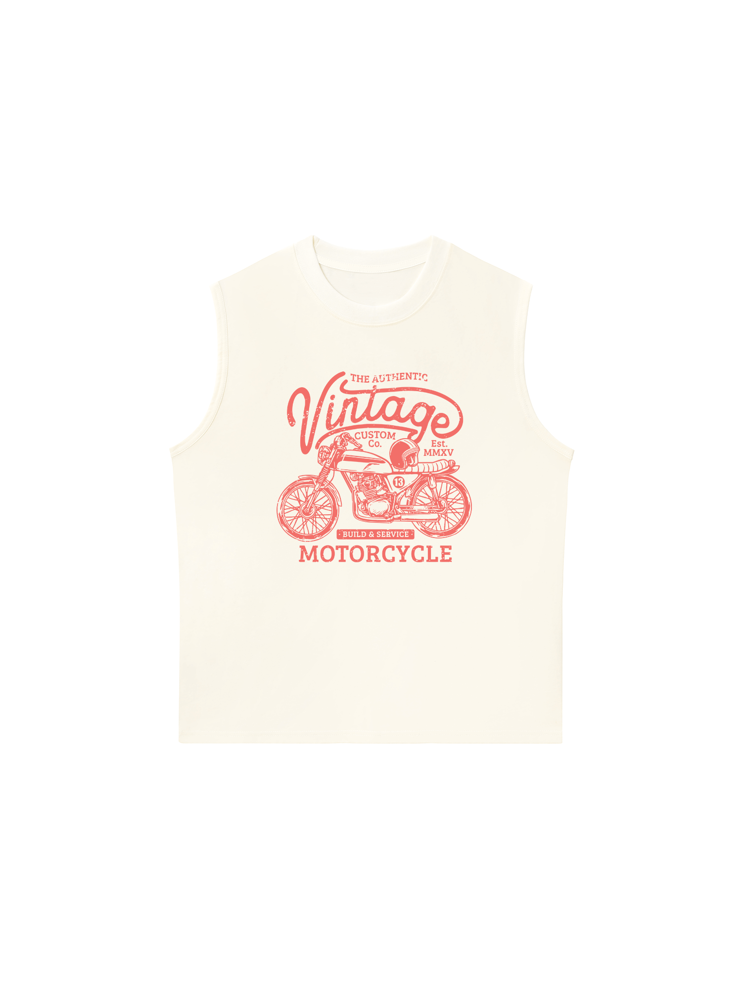 Áo Ba Lỗ Relaxed Fit The Authenic Motorcycle
