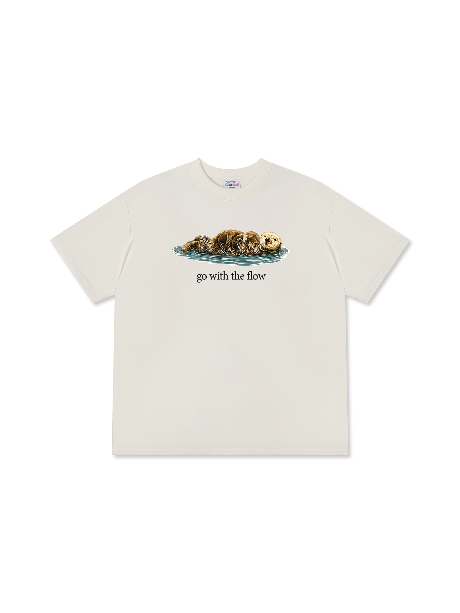 Áo Thun Relaxed Fit Go With The Flow