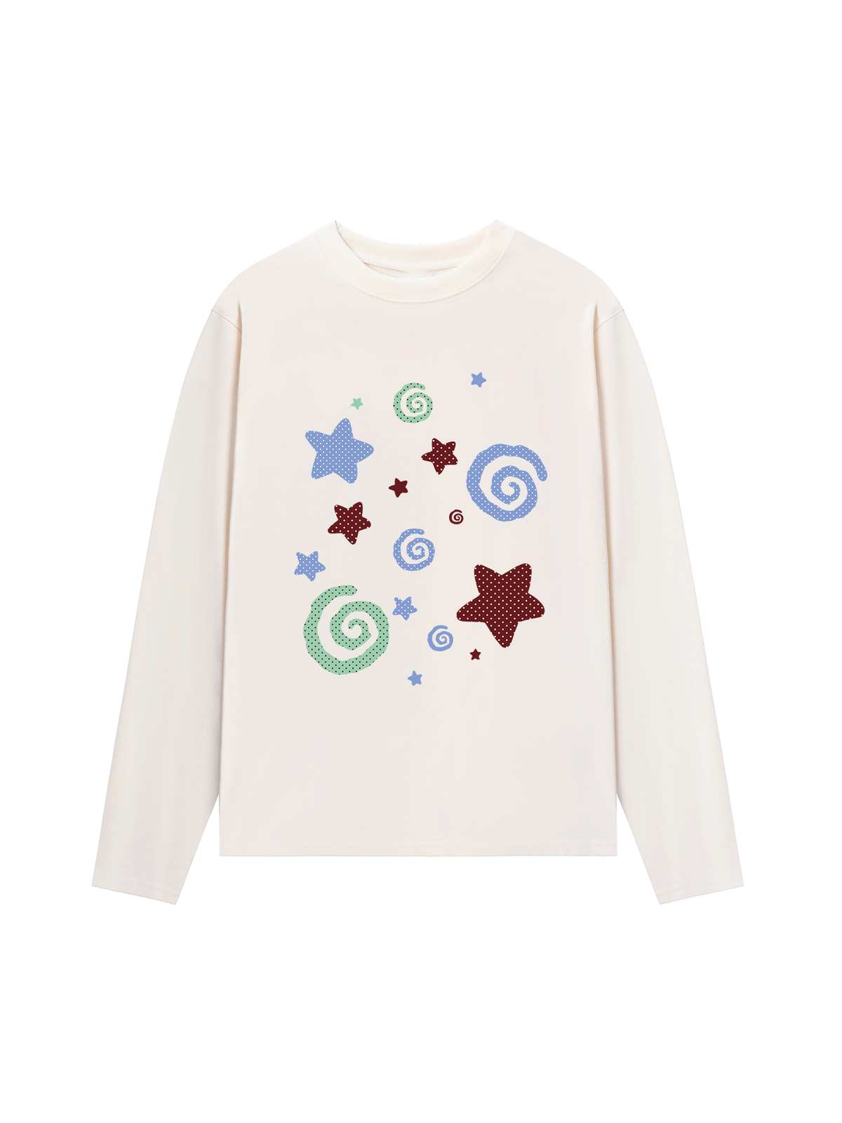 Áo Thun Dài Tay Dotty Mood Pastel Dreams