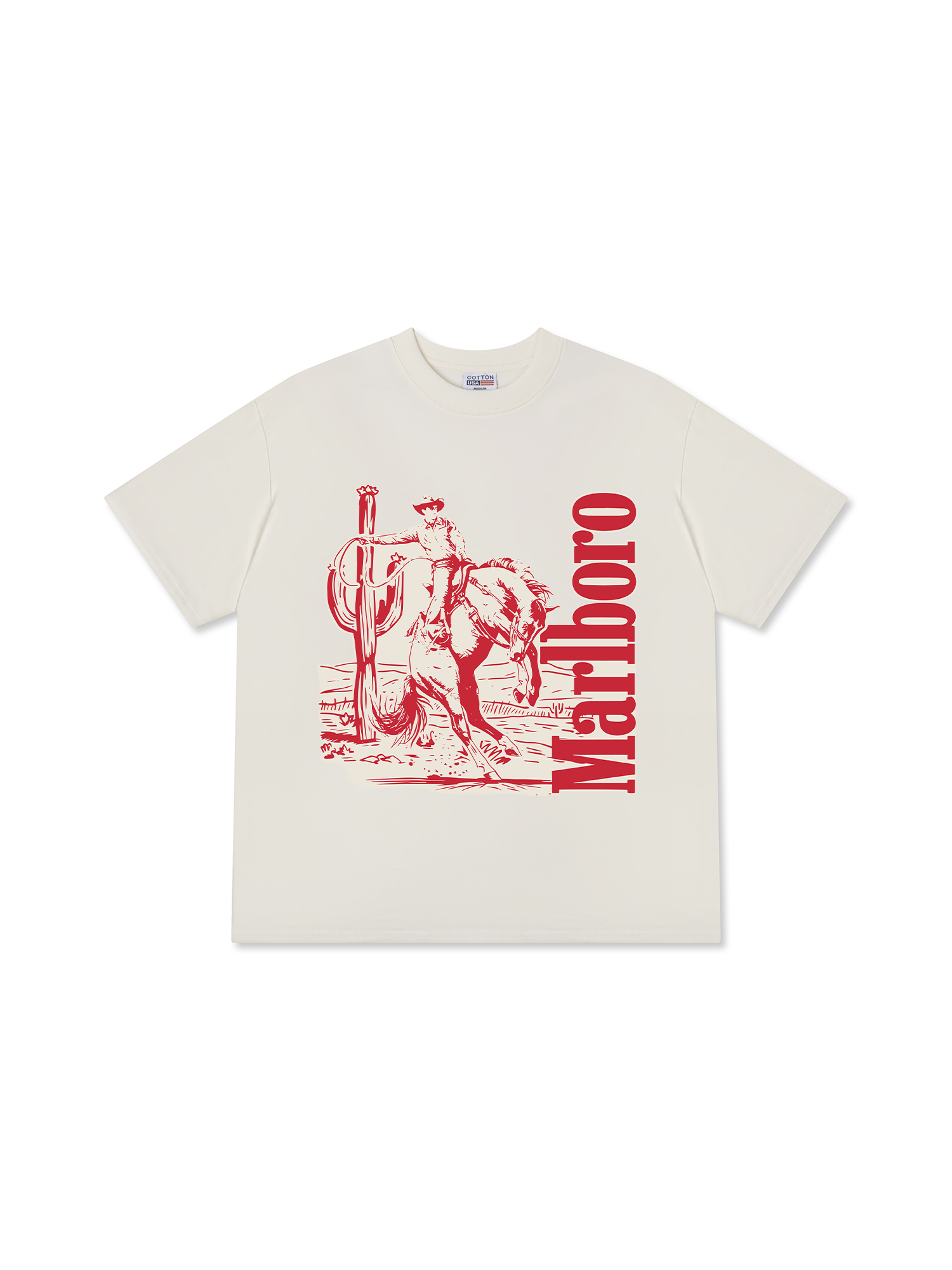 Áo Thun Relaxed Fit Marlboro High Noon