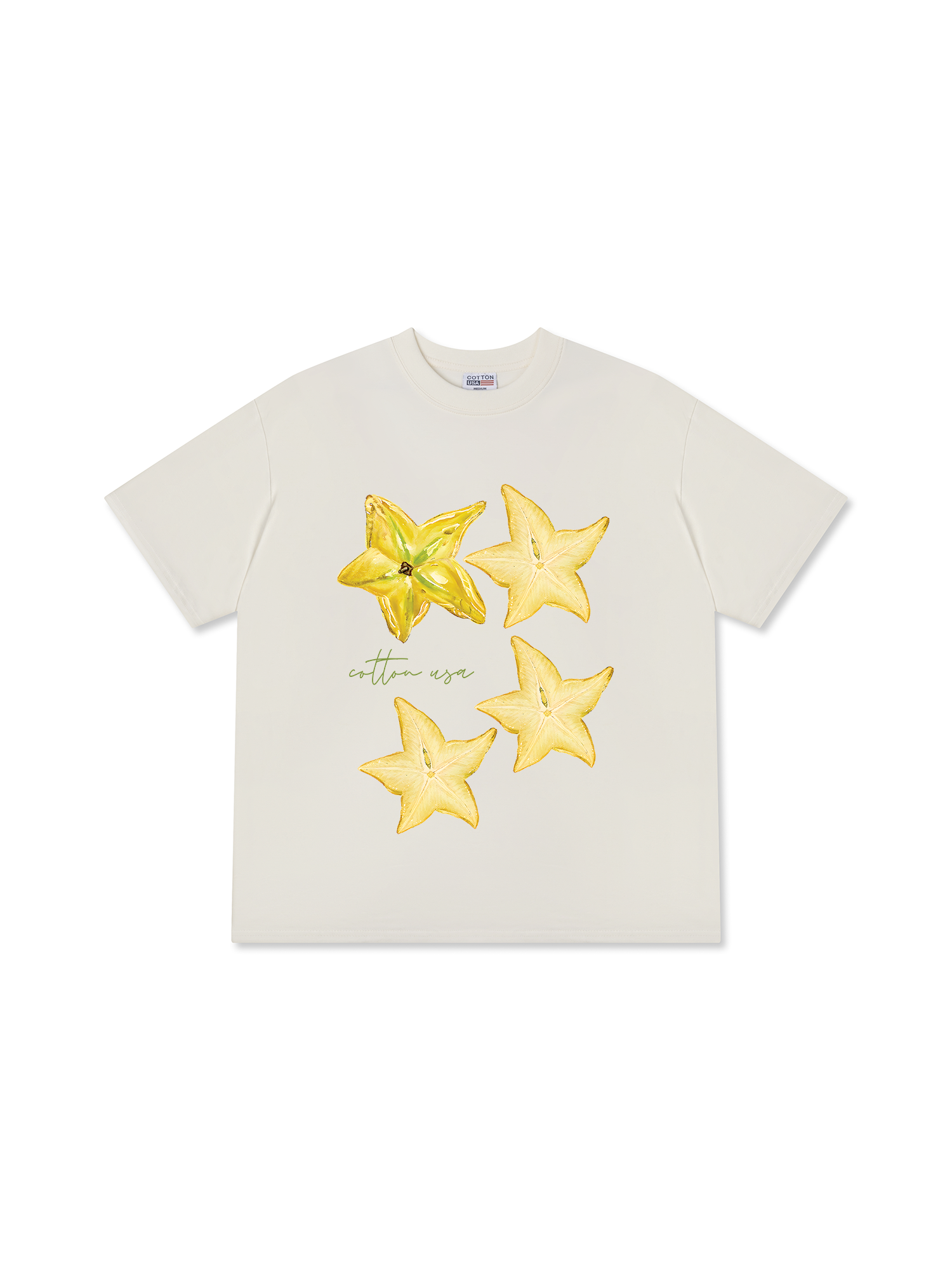 Áo Thun Relaxed Fit Tropical Star fruit