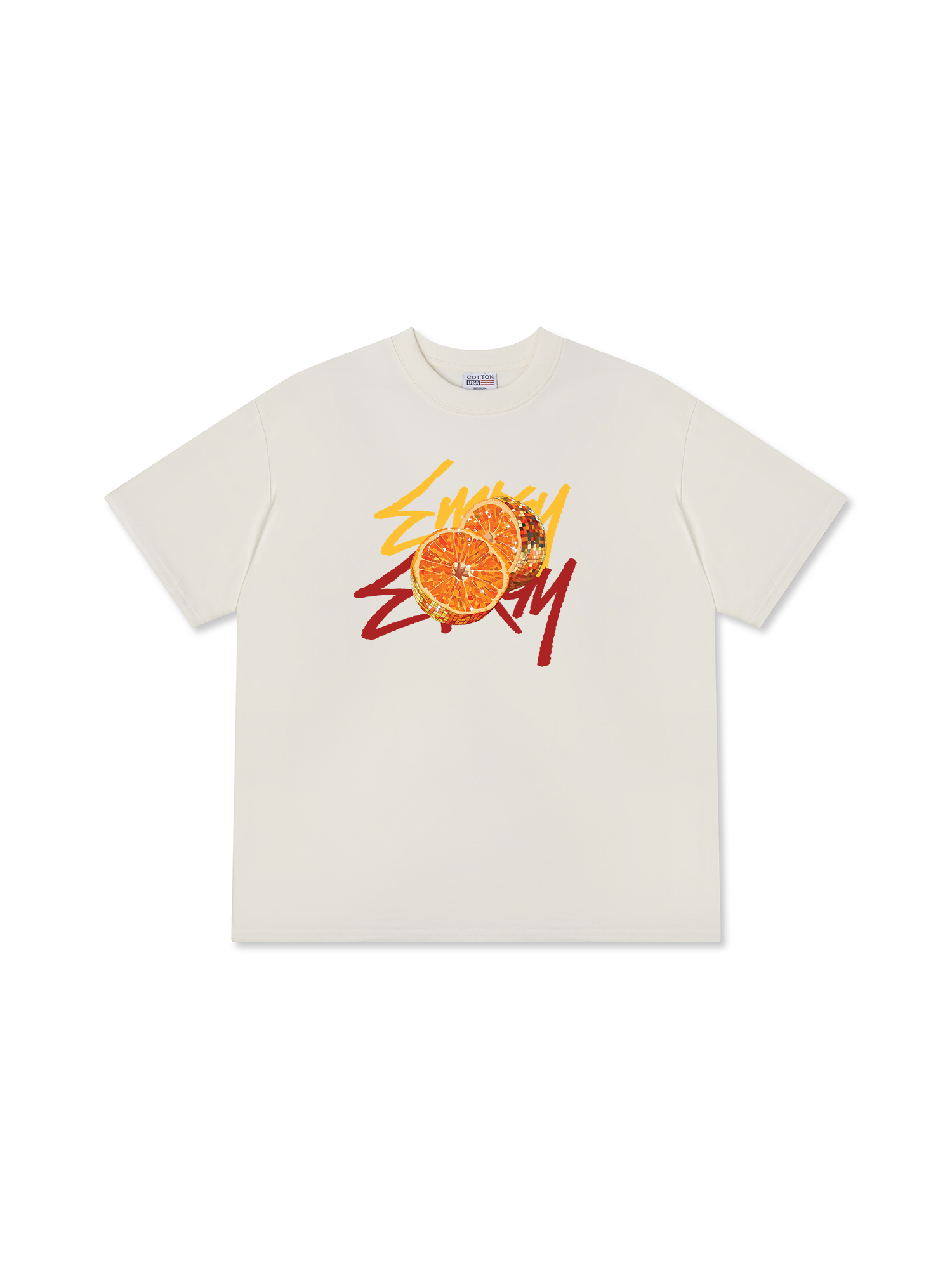 Áo Thun Relaxed Fit Energy Tangerine Dream