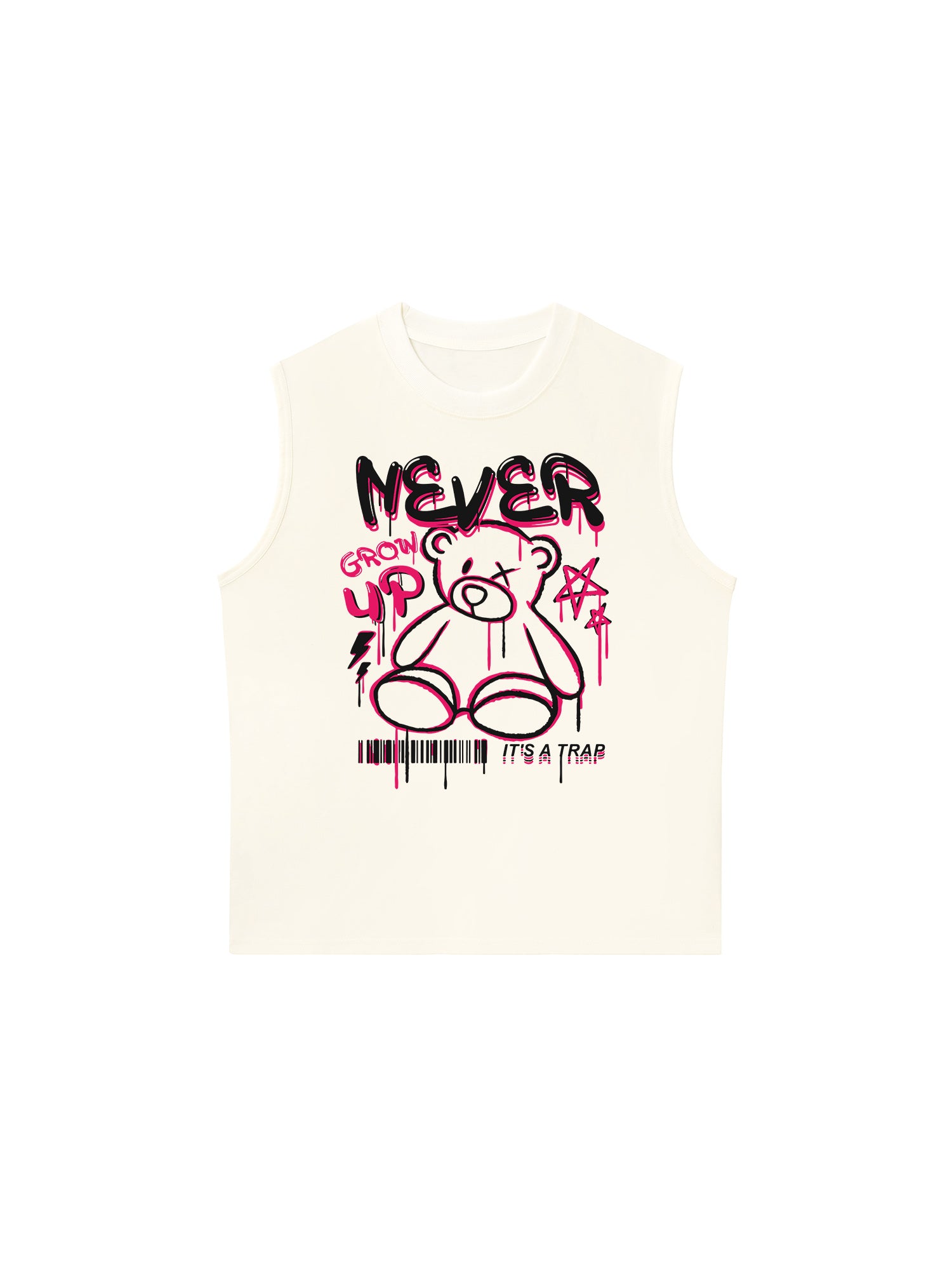Áo Ba Lỗ Relaxed Fit Never Grow Up