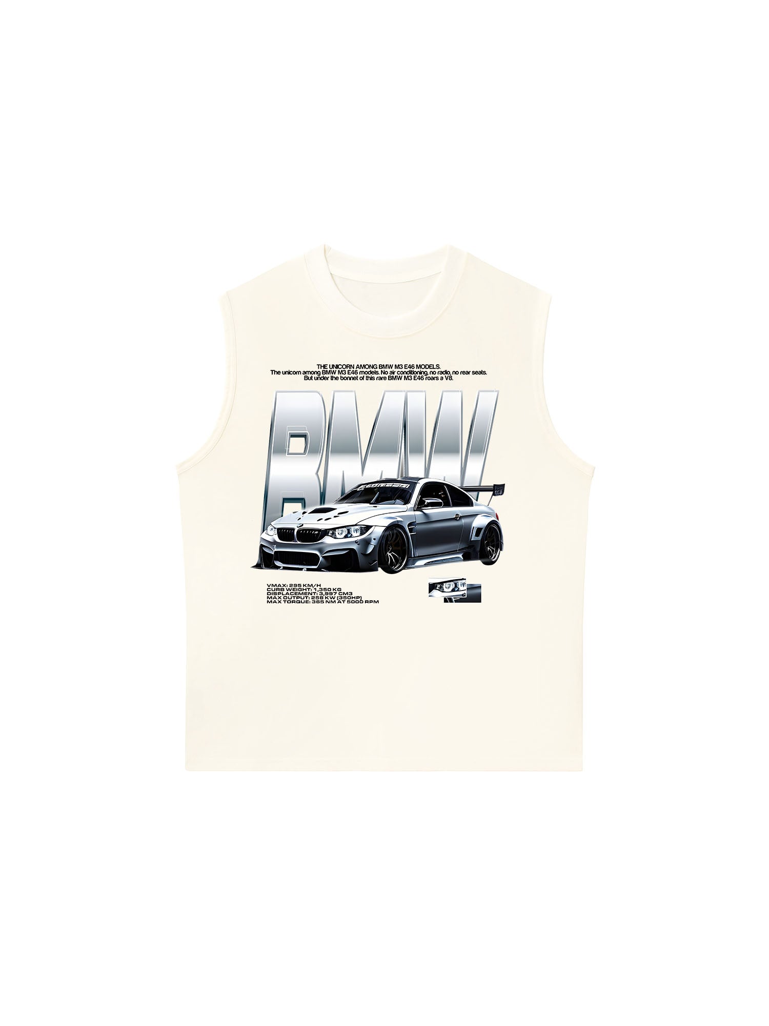 Áo Ba Lỗ Relaxed Fit BMW The Unicorn Among
