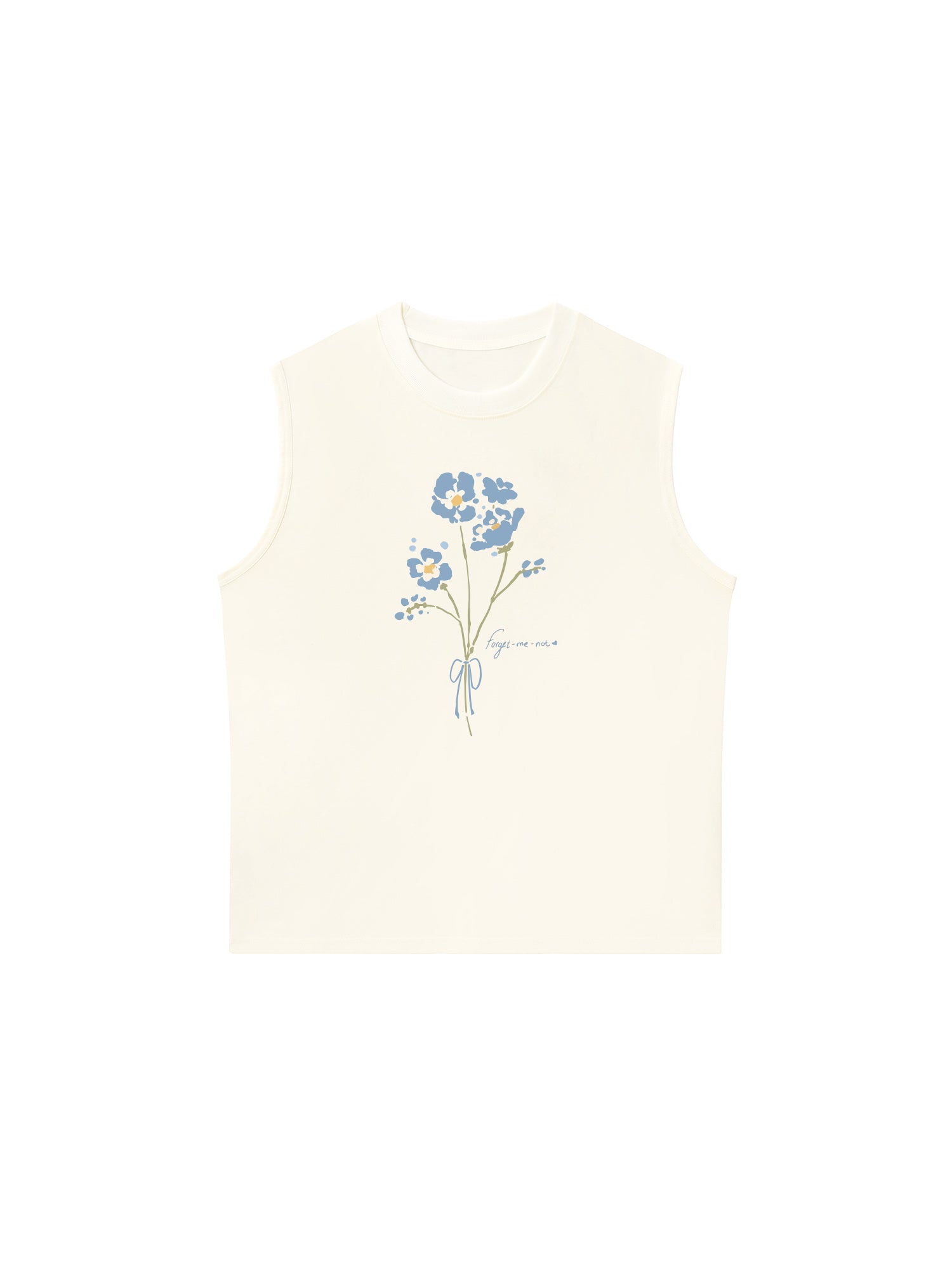Áo Ba Lỗ Relaxed Fit Forget Me Not