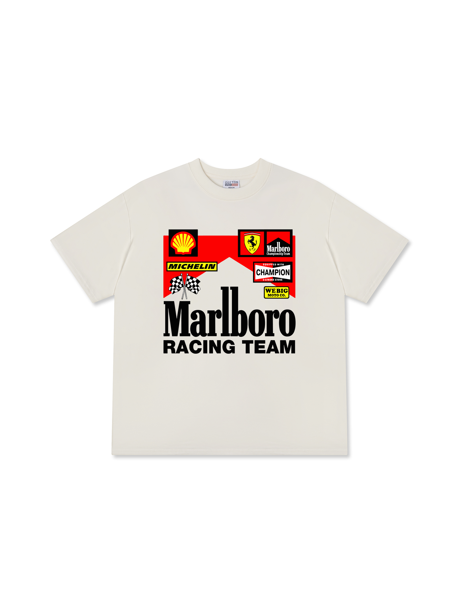Áo Thun Relaxed Fit Marlboro Race Crew 90s