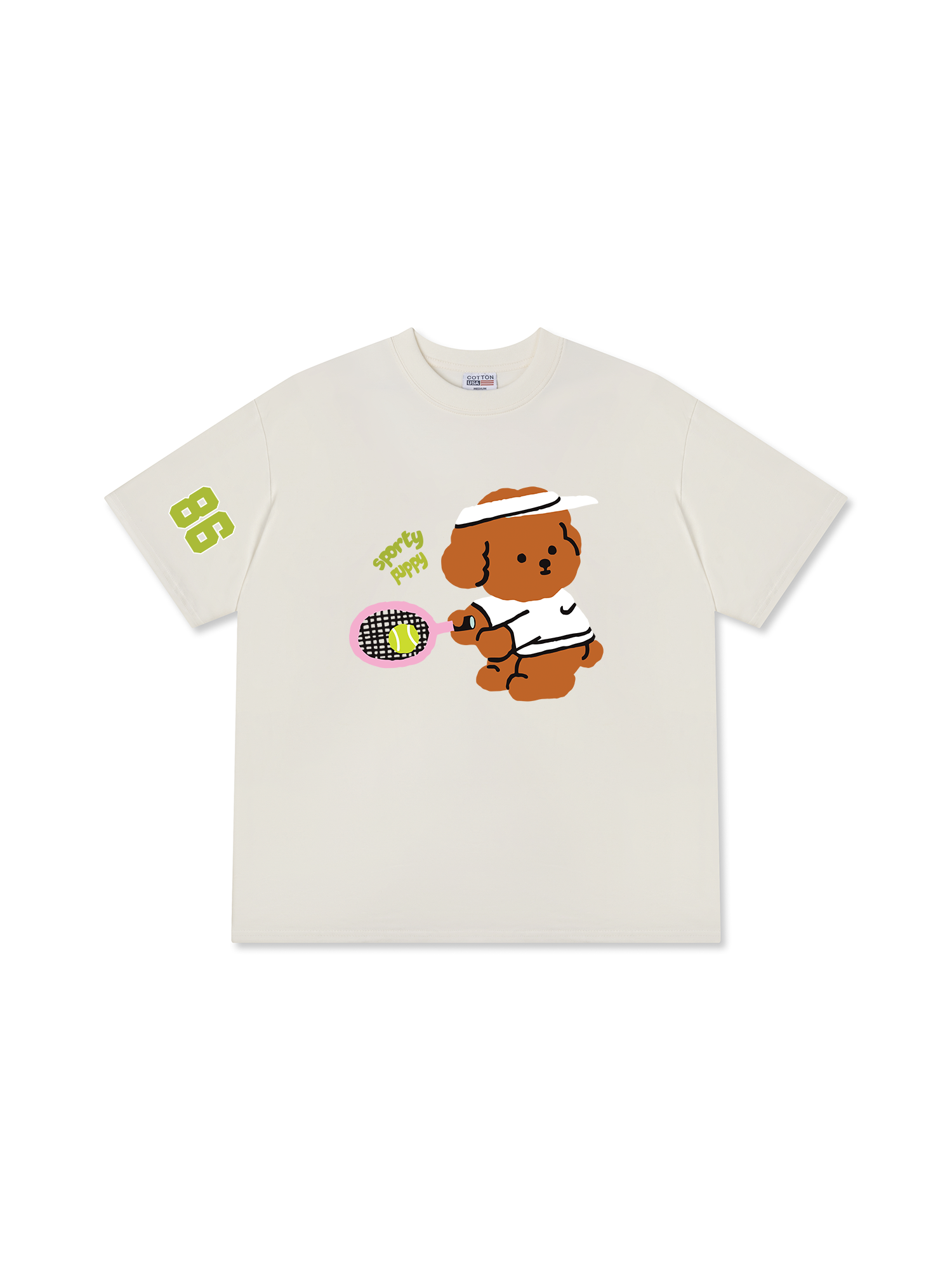 Áo Thun Relaxed Fit Soft Paw Sporty Puppy