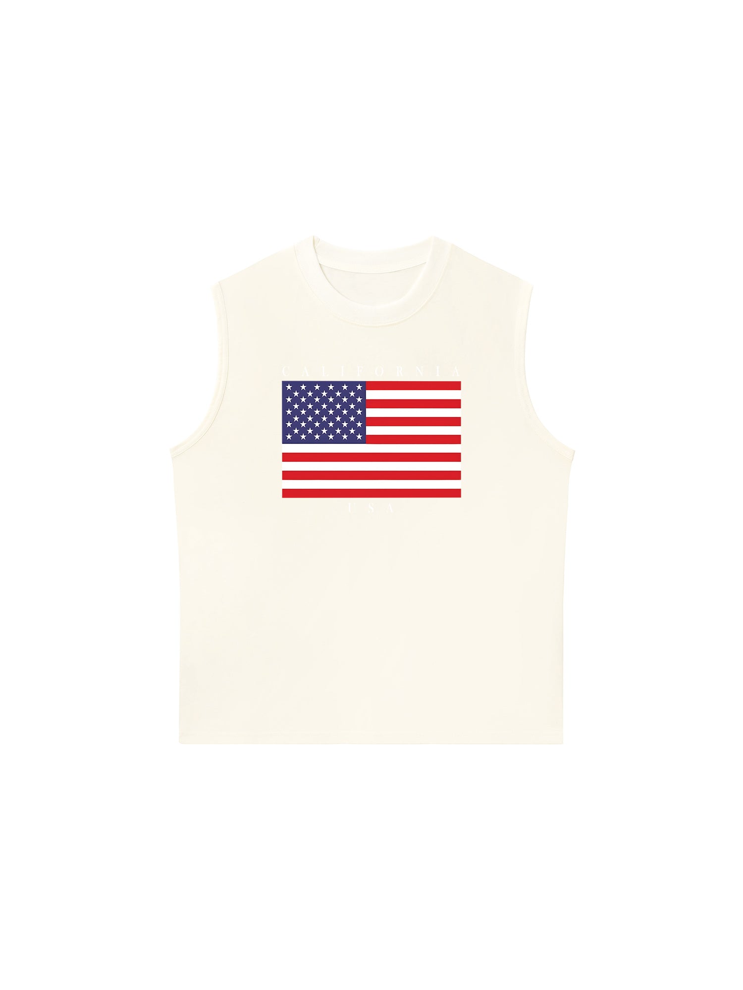 Áo Ba Lỗ Relaxed Fit USA California Basic Style