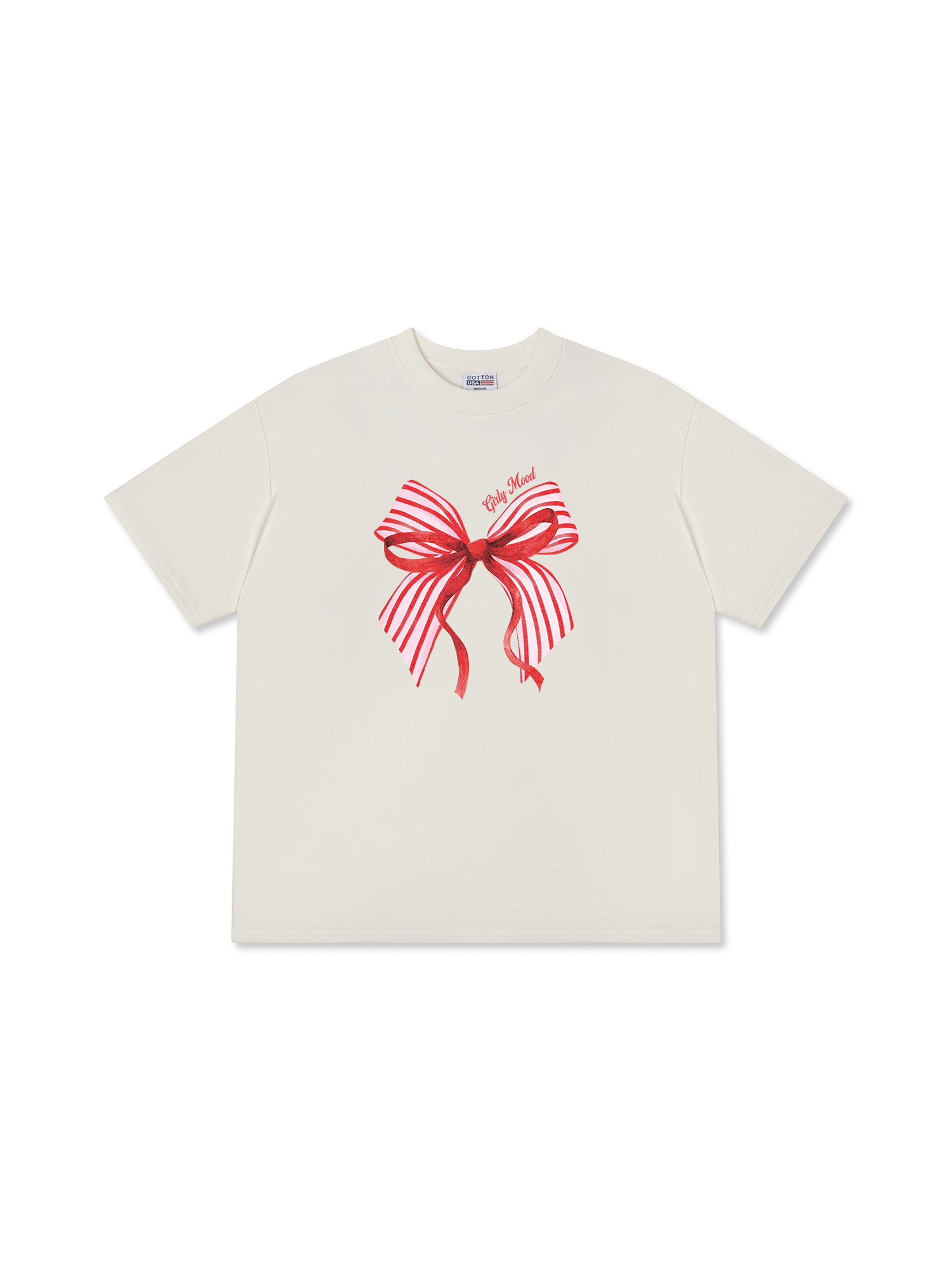 Áo Thun Relaxed Fit Pink Ribbon