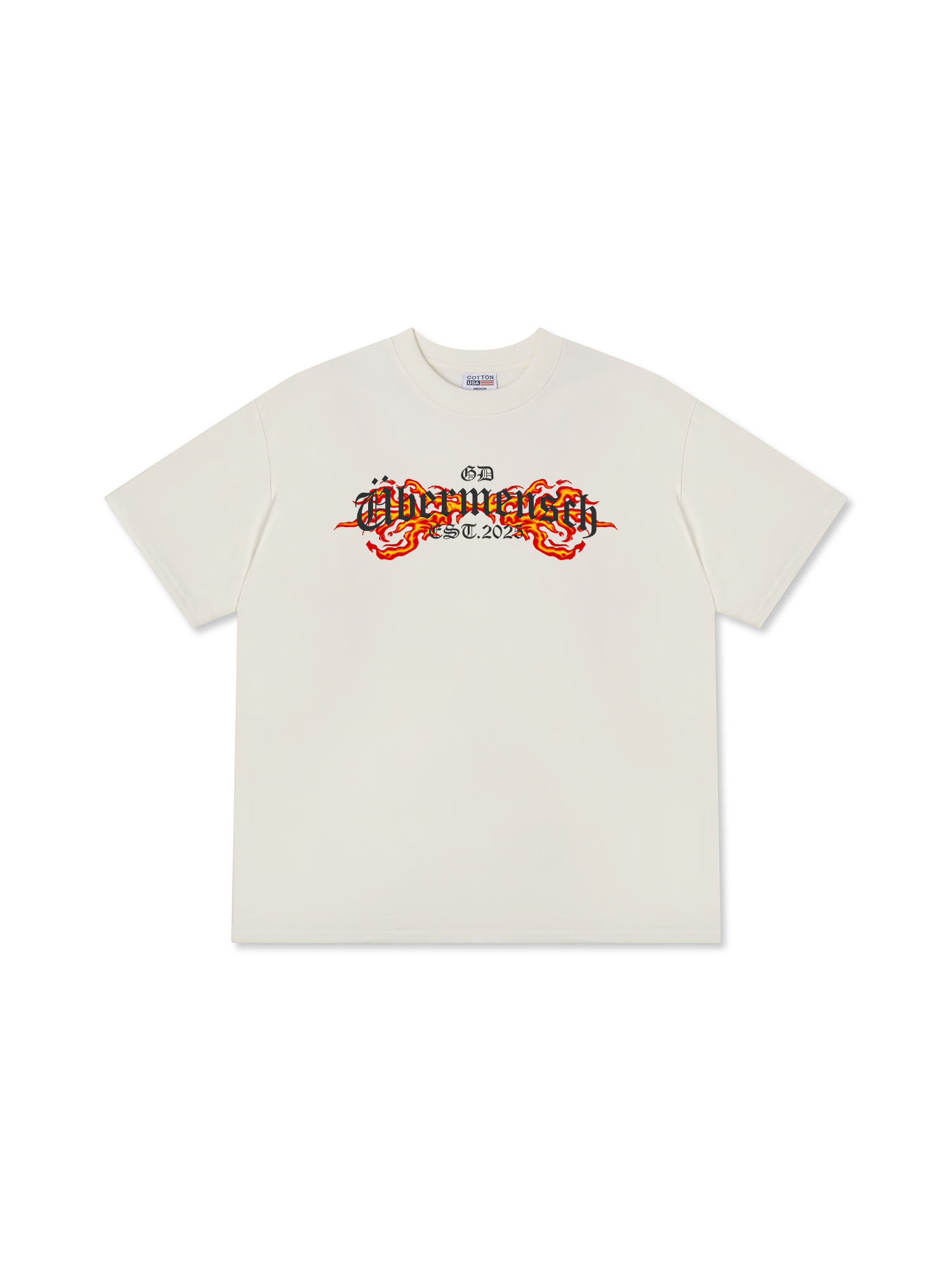 Áo Thun Relaxed Fit Idols Ubermensch Flame