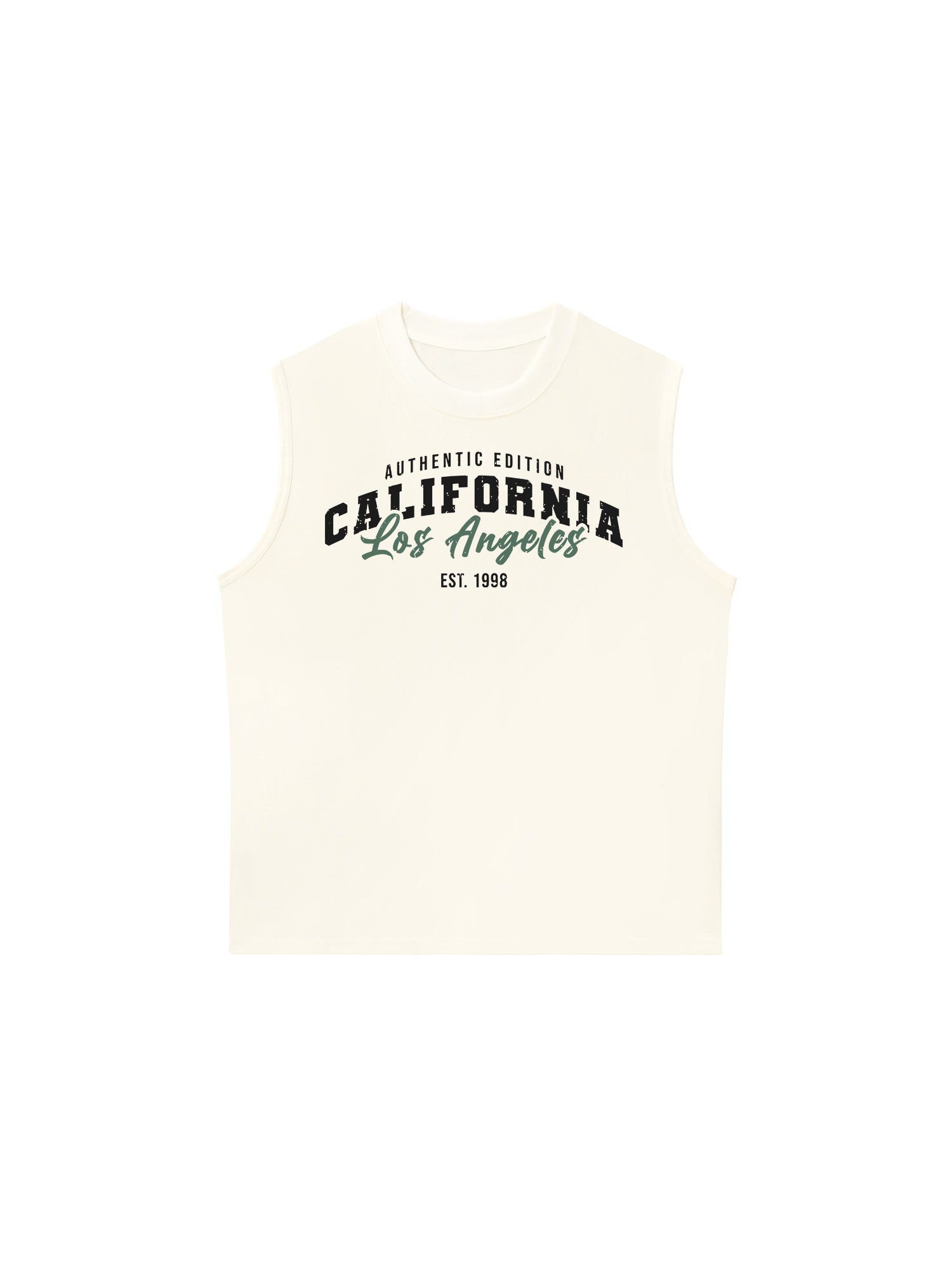 Áo Ba Lỗ Relaxed Fit City California Authentic Edition