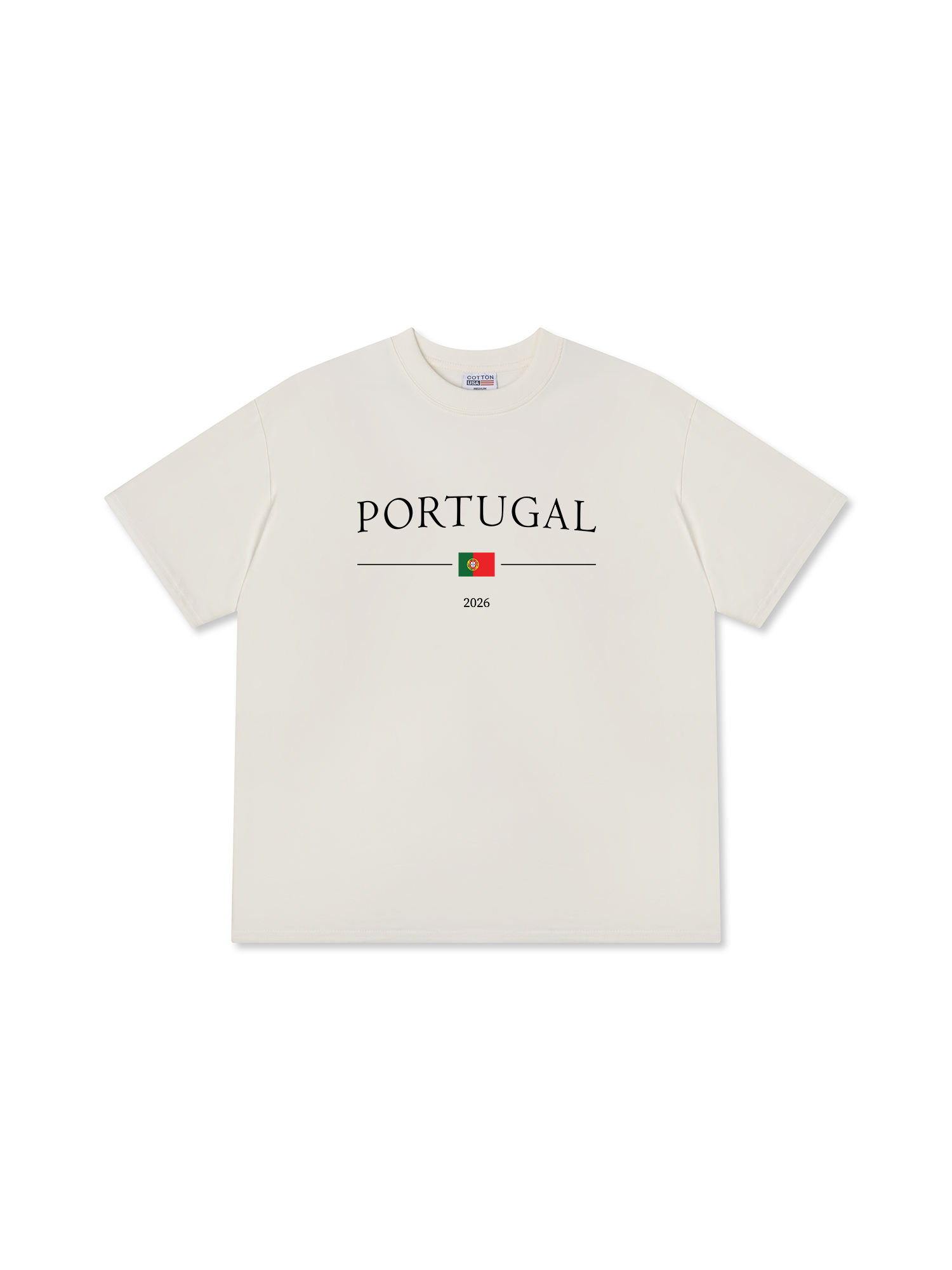 Áo Thun Relaxed Fit Soccer World Cup Portugal 2026
