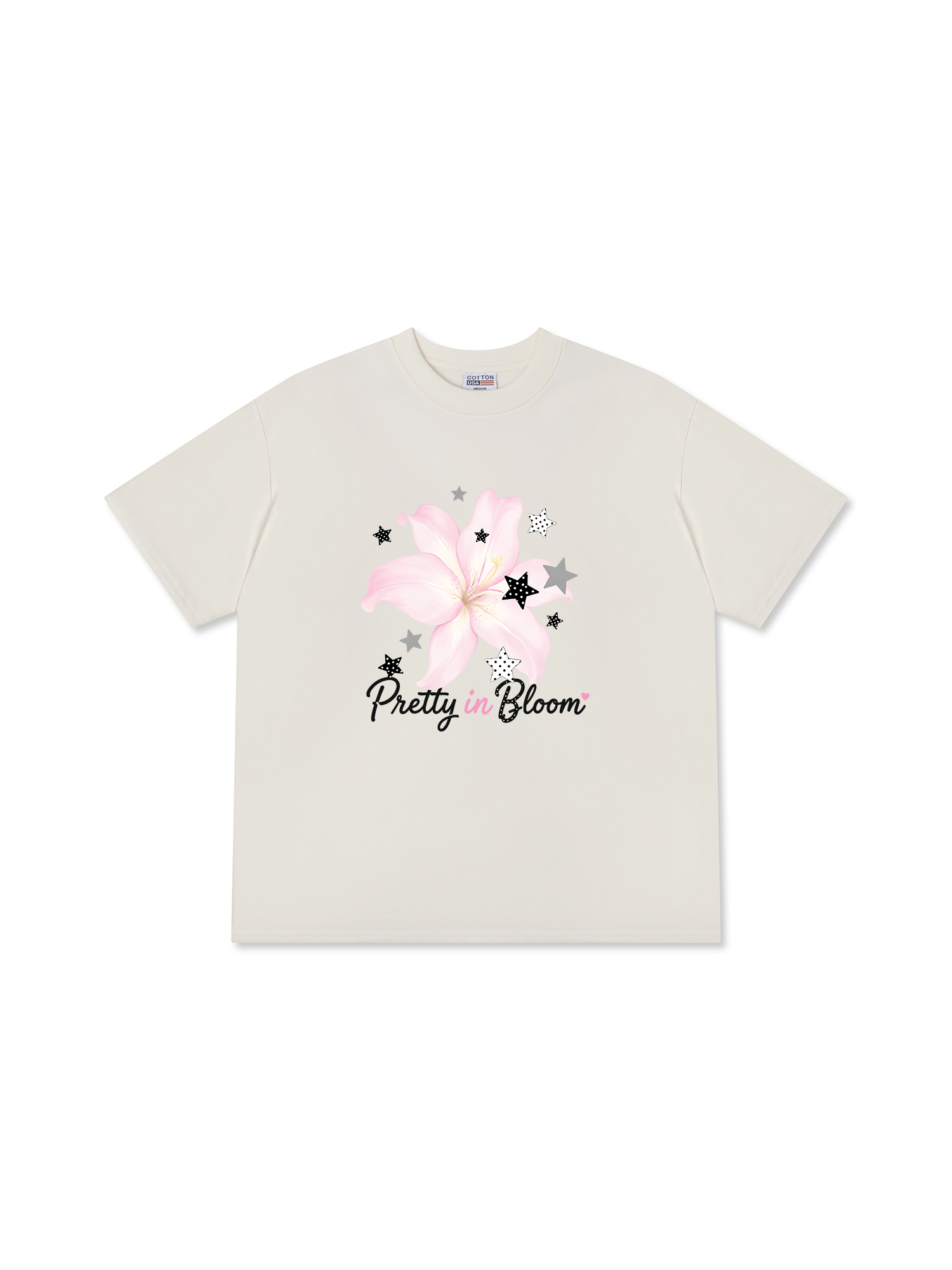 Áo Thun Relaxed Fit Dotty Mood Pretty In Bloom