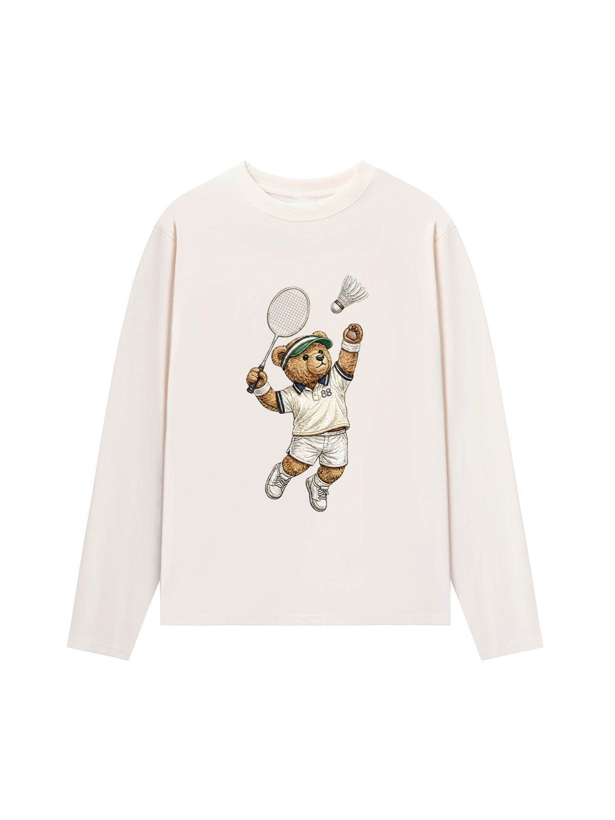 Áo Thun Dài Tay Badminton Teddy 88