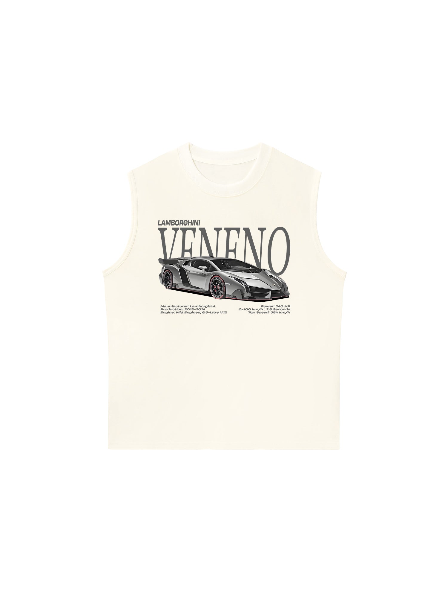 Áo Ba Lỗ Relaxed Fit Lamborghini Veneno Speed