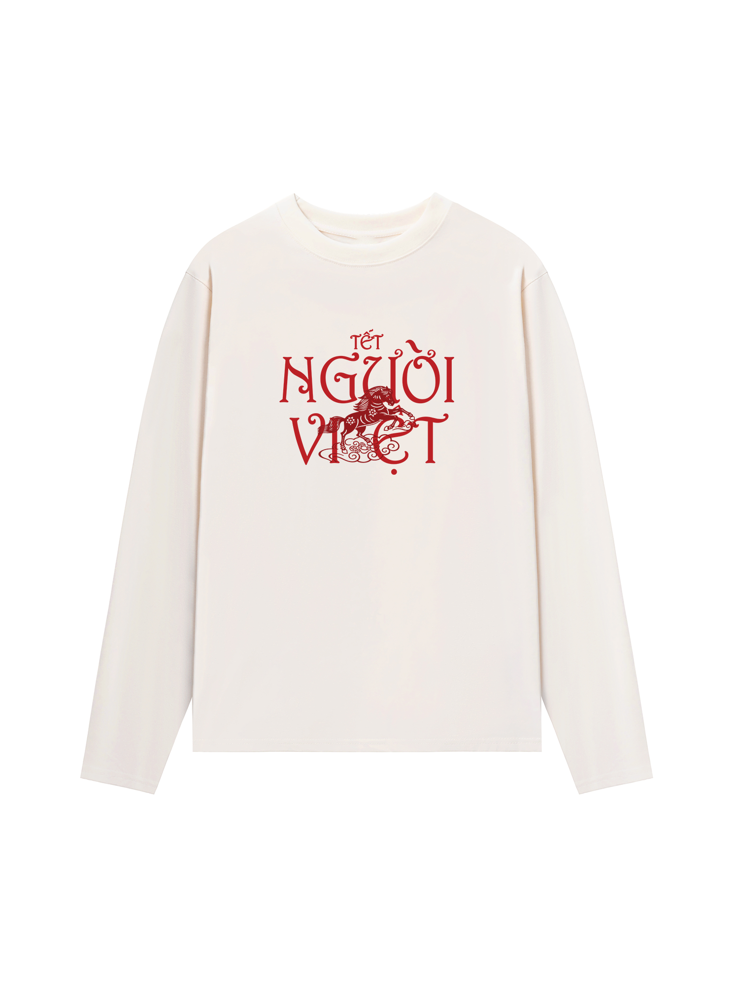 Áo Thun Dài Tay Tết Người Việt - Mã Đáo Thành Công