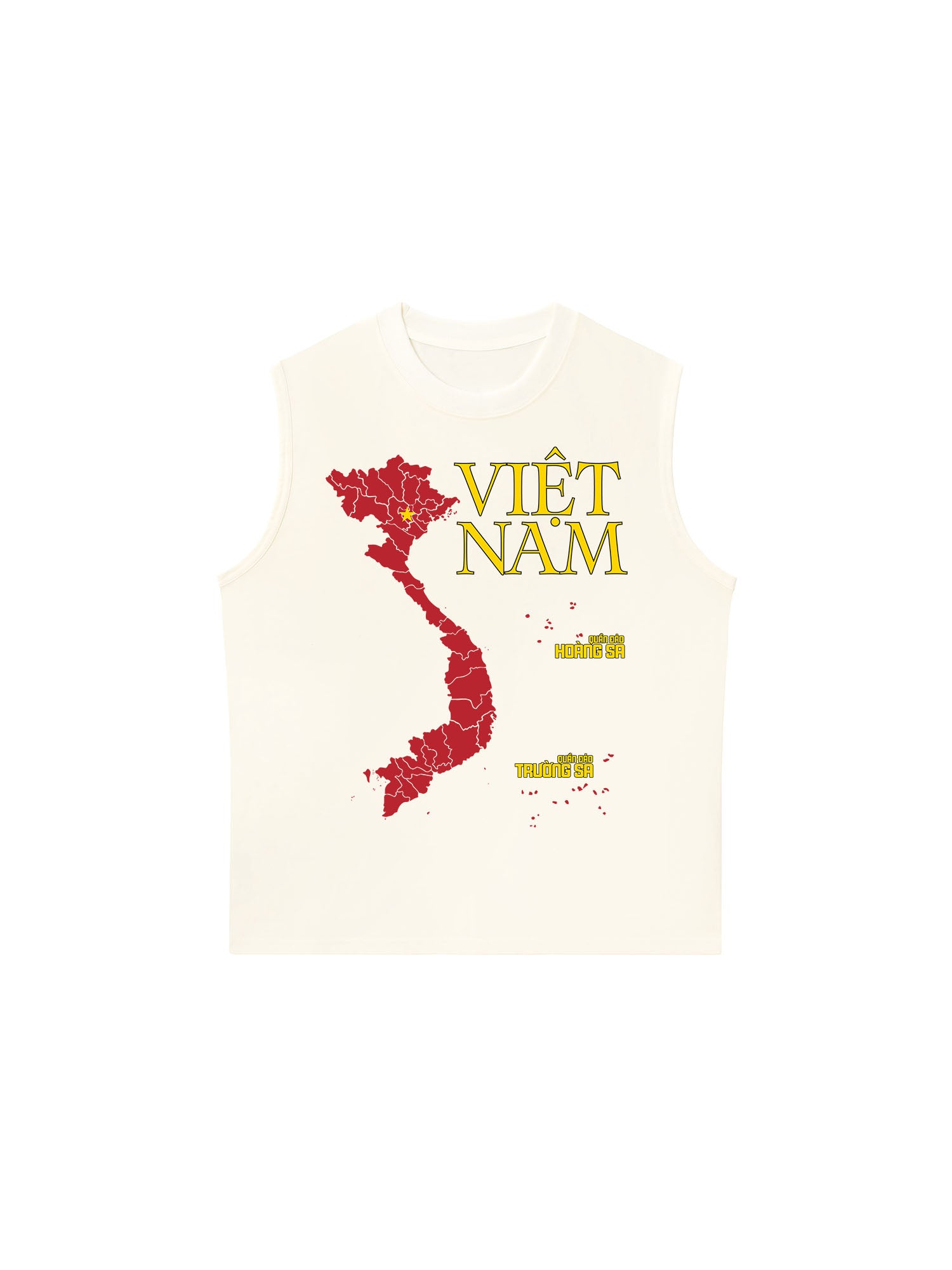 Áo Ba Lỗ Relaxed Fit Lãnh Thổ Việt Nam