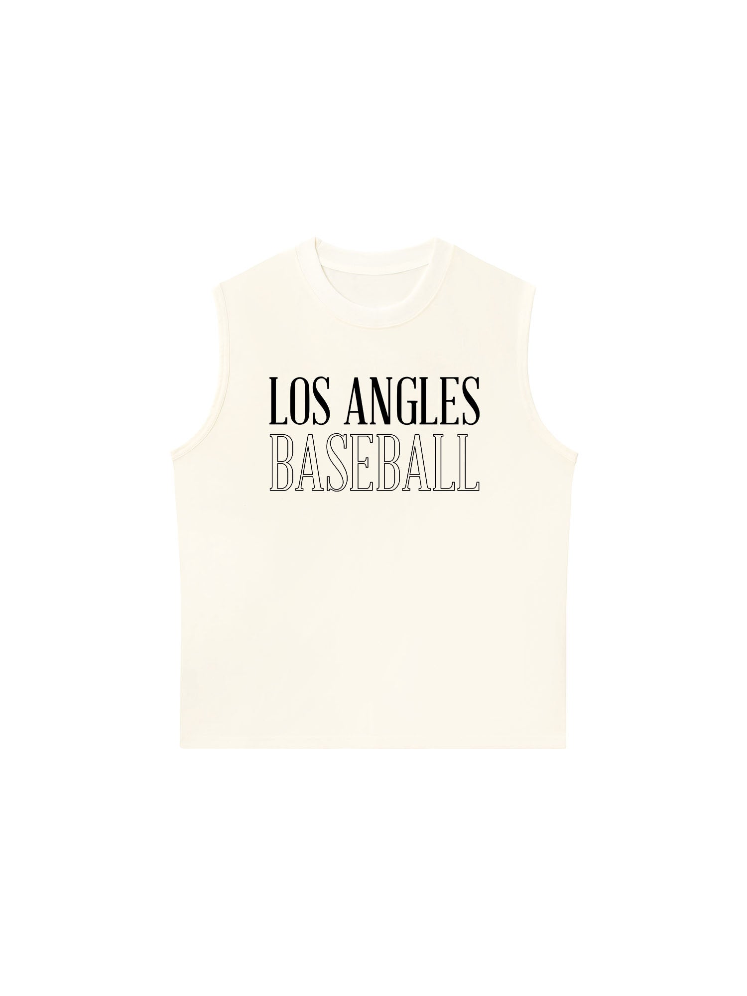 Áo Ba Lỗ Relaxed Fit Baseball Basic Los Angles