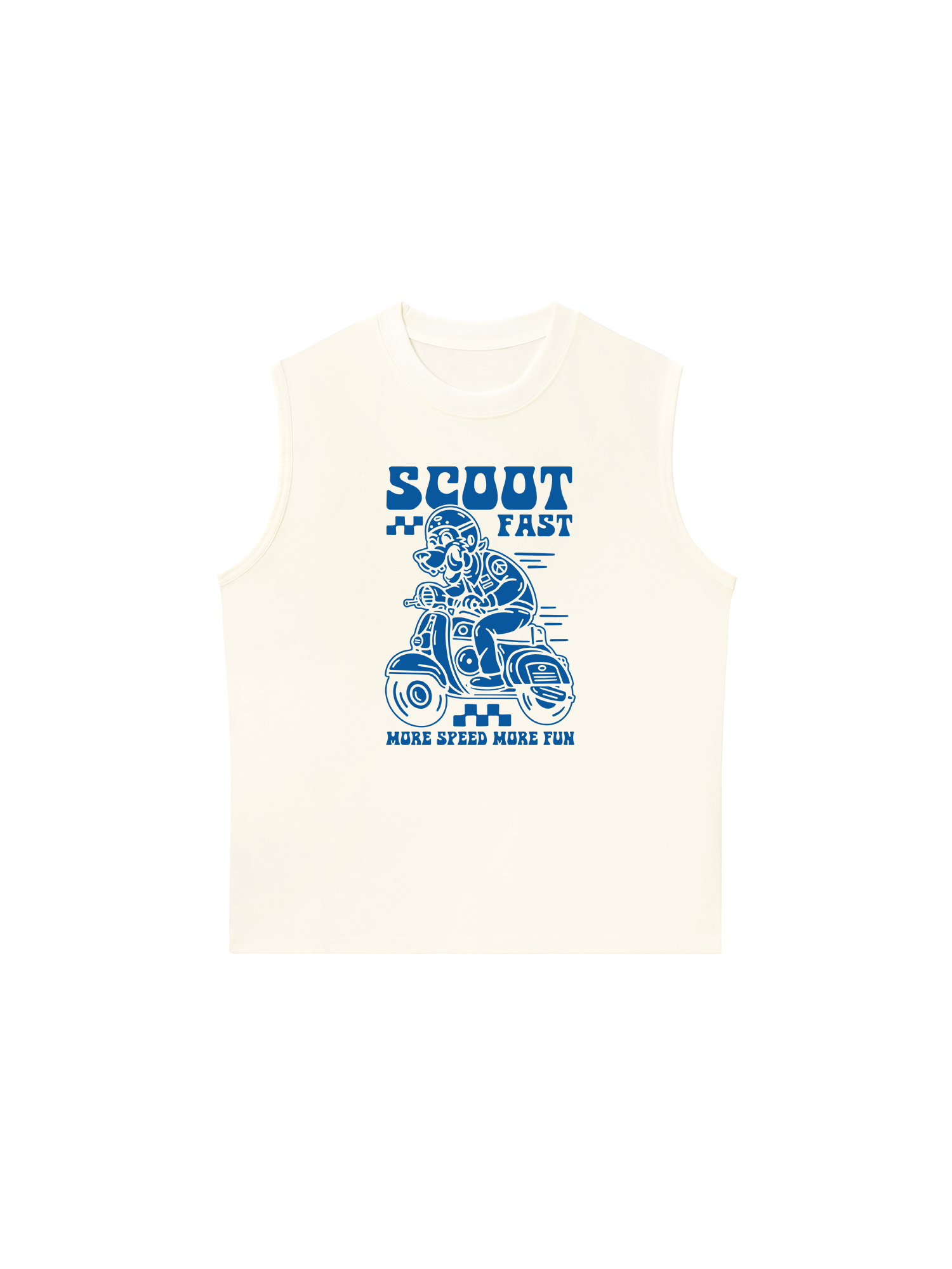 Áo Ba Lỗ Relaxed Fit Scoot Fast