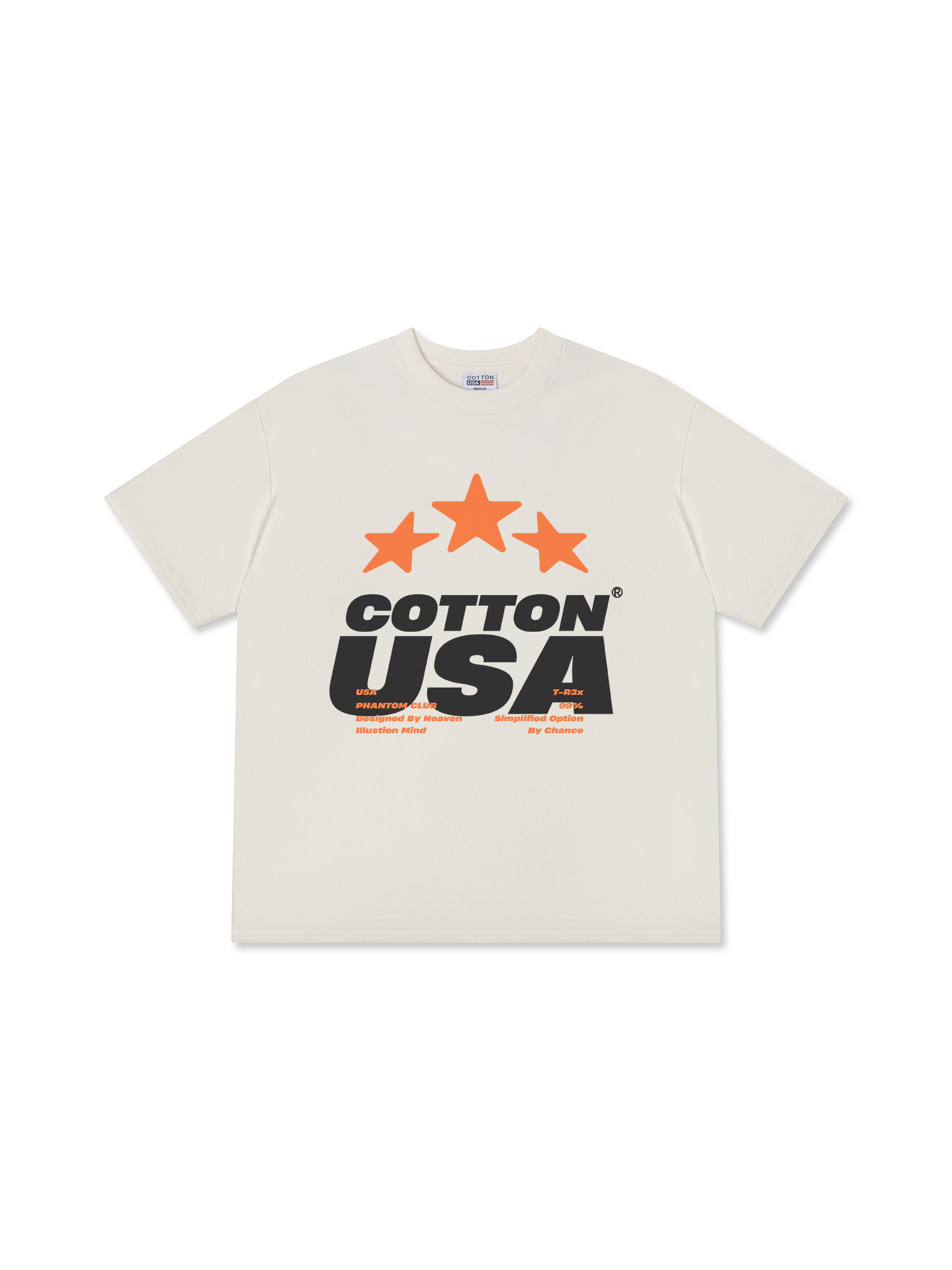 Áo Thun Relaxed Fit USA Fliction Star