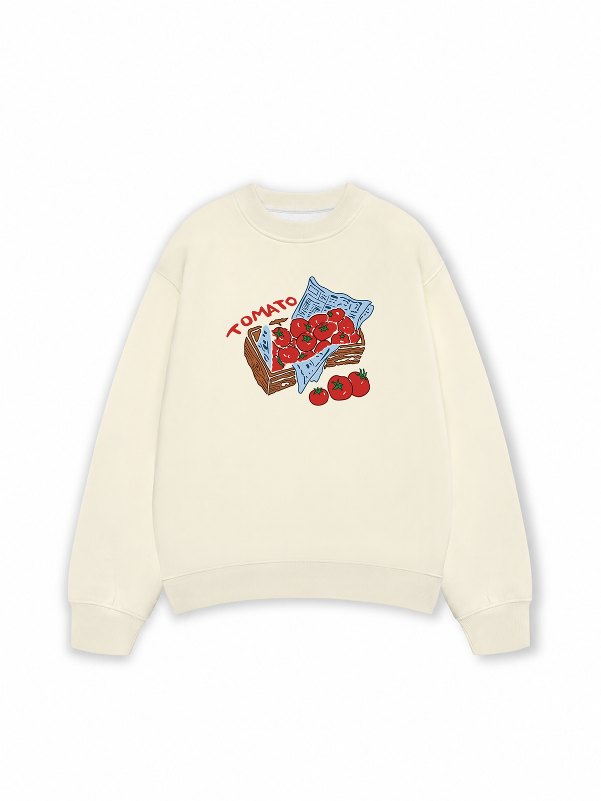 Áo Sweater Nỉ Hai Da Tropical Tomatoes