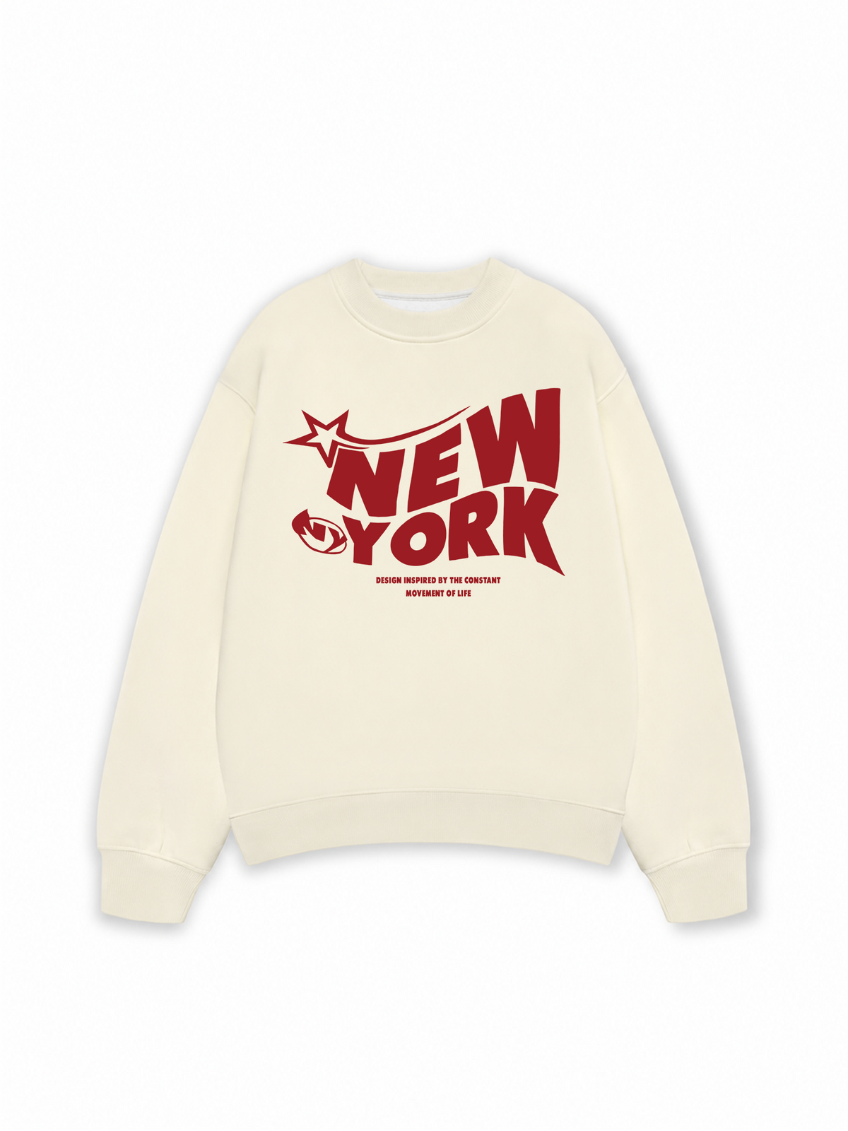Áo Sweater Nỉ Hai Da City Red Fashion