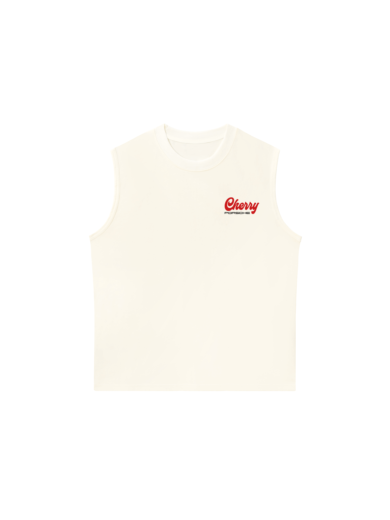 Áo Ba Lỗ Relaxed Fit Porsche Red Cherry Mood