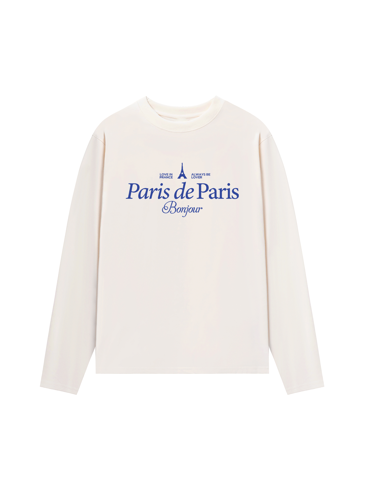 Áo Thun Dài Tay Paris de Paris