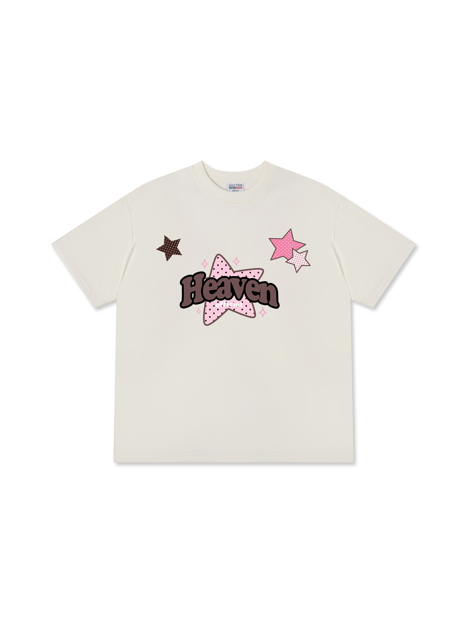 Áo Thun Relaxed Fit Dotty Mood Heaven Star Club