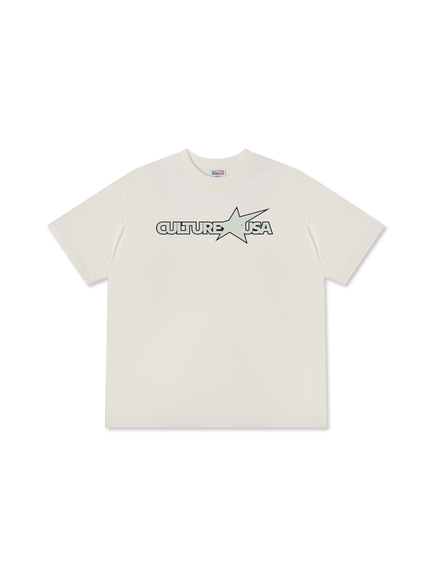 Áo Thun Relaxed Fit USA Culture Star