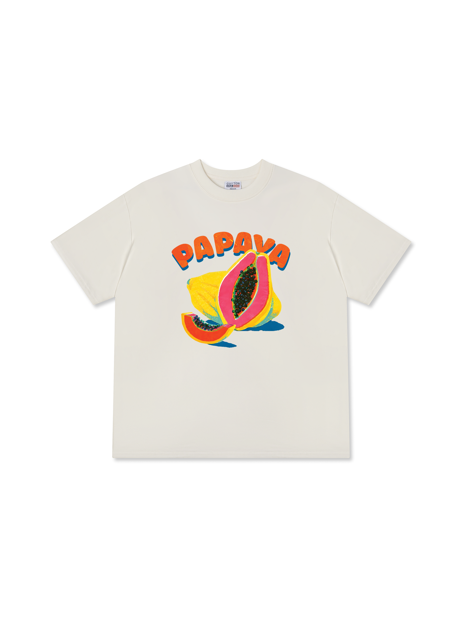Áo Thun Relaxed Fit Tropical Papaya