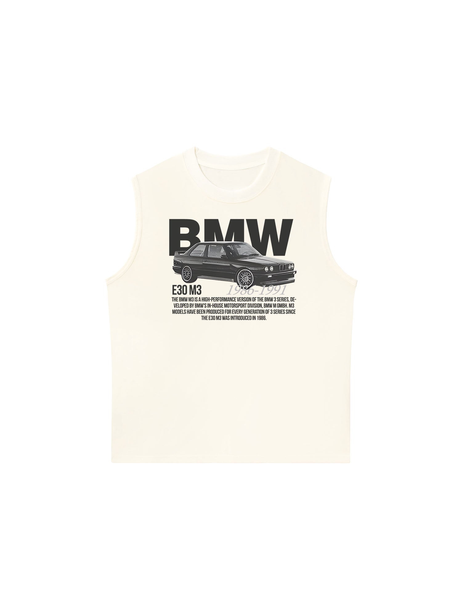 Áo Ba Lỗ Relaxed Fit BMW E30 M3