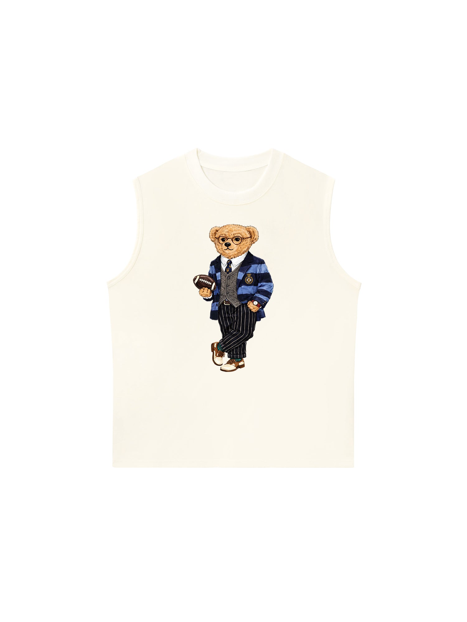 Áo Ba Lỗ Relaxed Fit Smart Bear