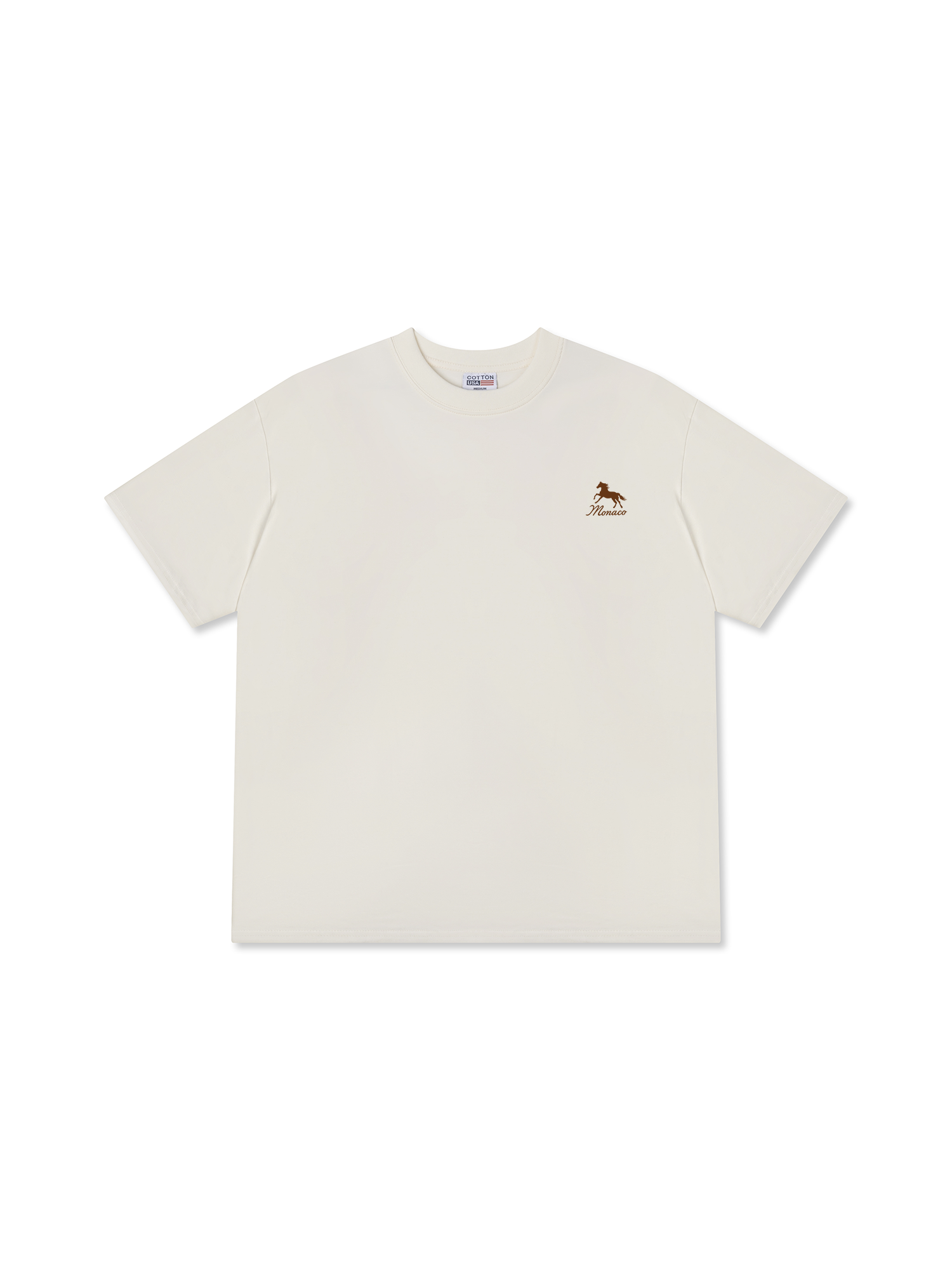 Áo Thun Relaxed Fit Monaco Horse Logo