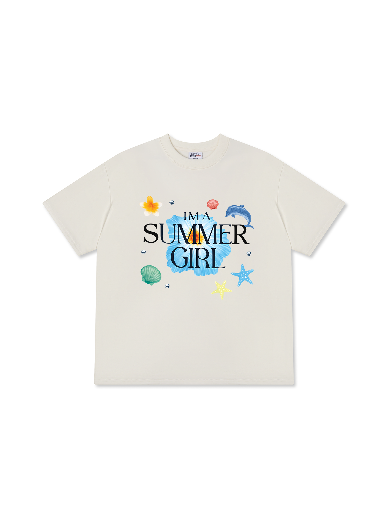 Áo Thun Relaxed Fit Summer Girl
