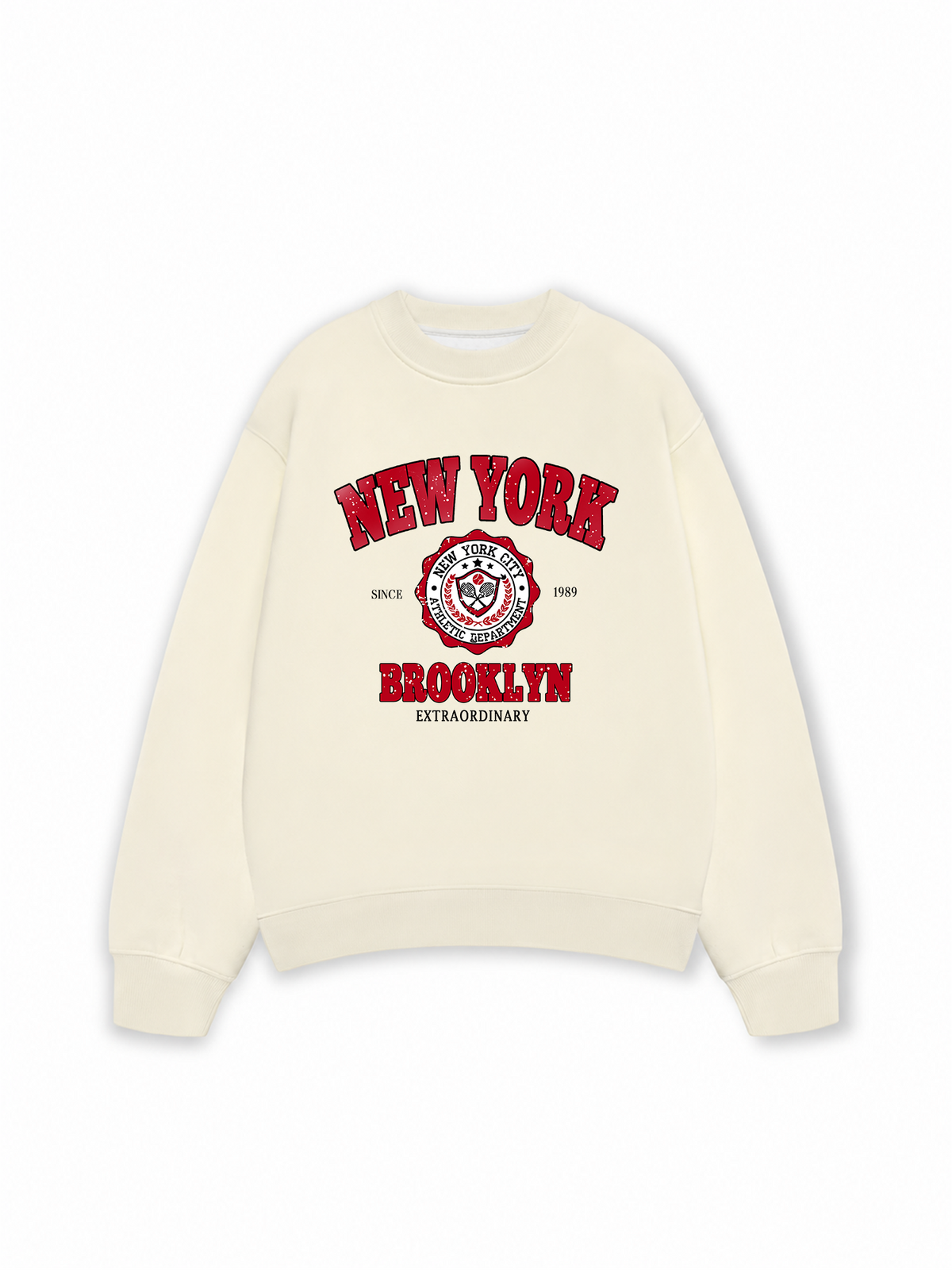 Áo Sweater Nỉ Hai Da  Brooklyn