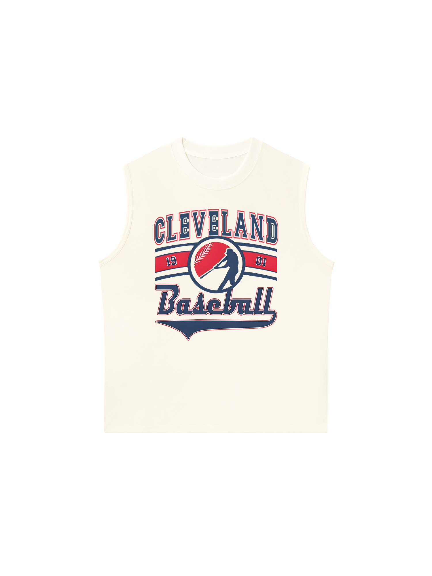 Áo Ba Lỗ Relaxed Fit Baseball Cleveland