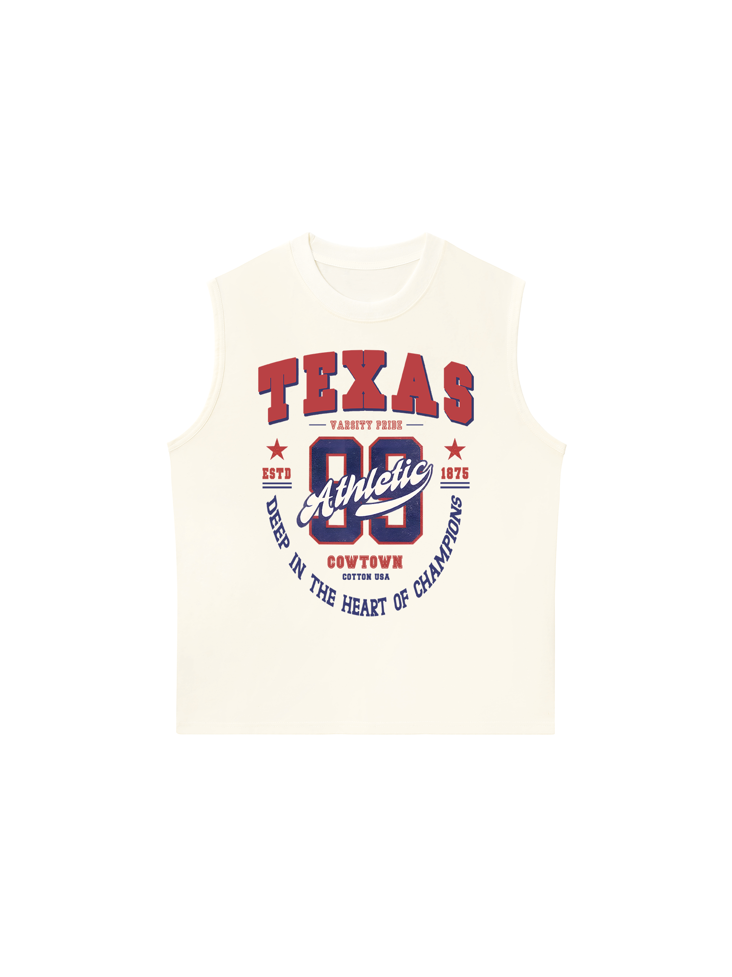 Áo Ba Lỗ Relaxed Fit City Texas