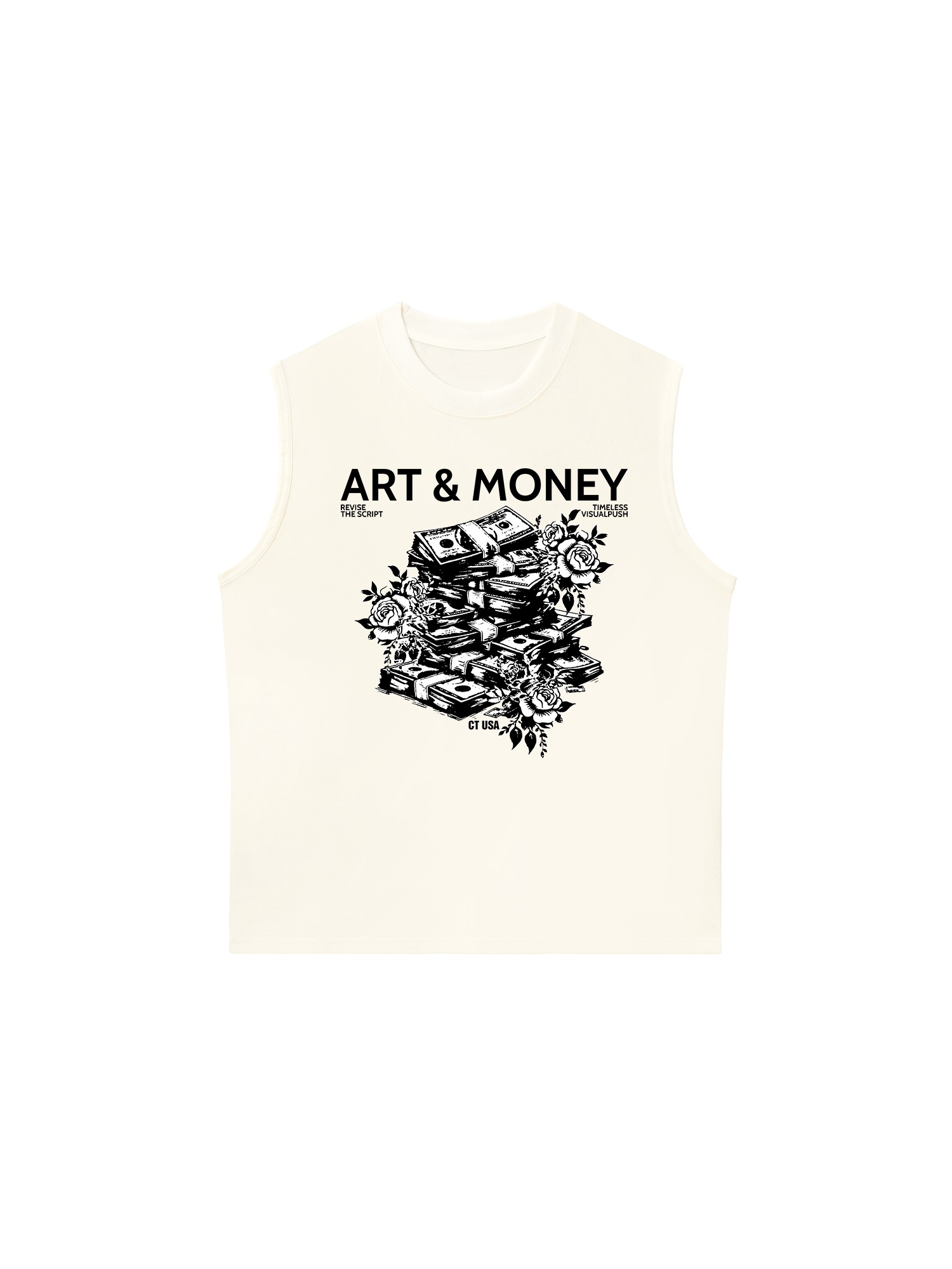 Áo Ba Lỗ Relaxed Fit Art & Money