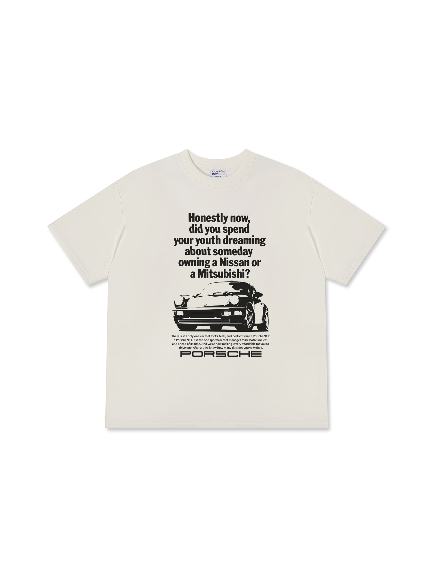 Áo Thun Relaxed Fit Porsche Honestly Now