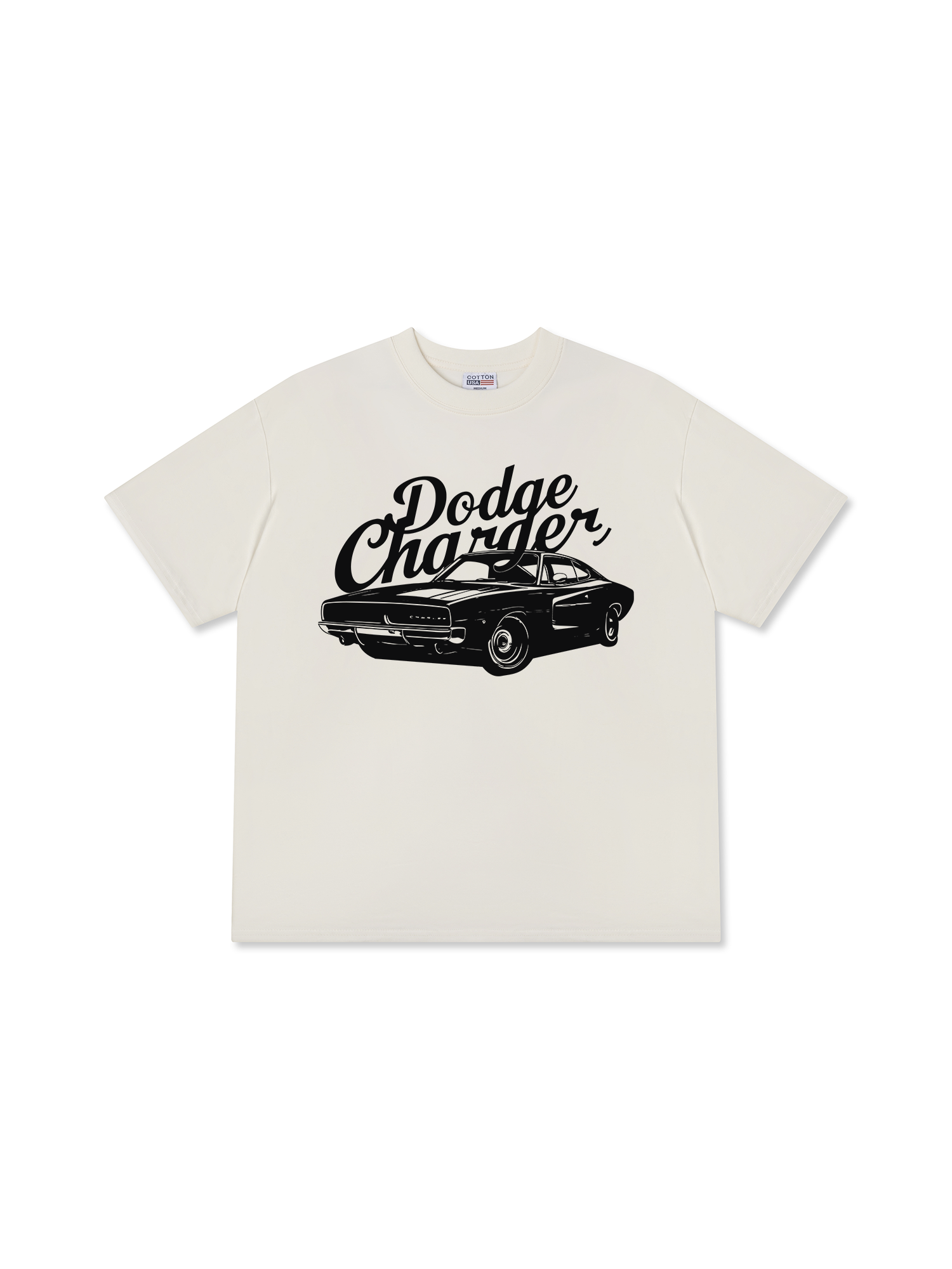 Áo Thun Relaxed Fit Dodge Charger The Road Belongs to Us