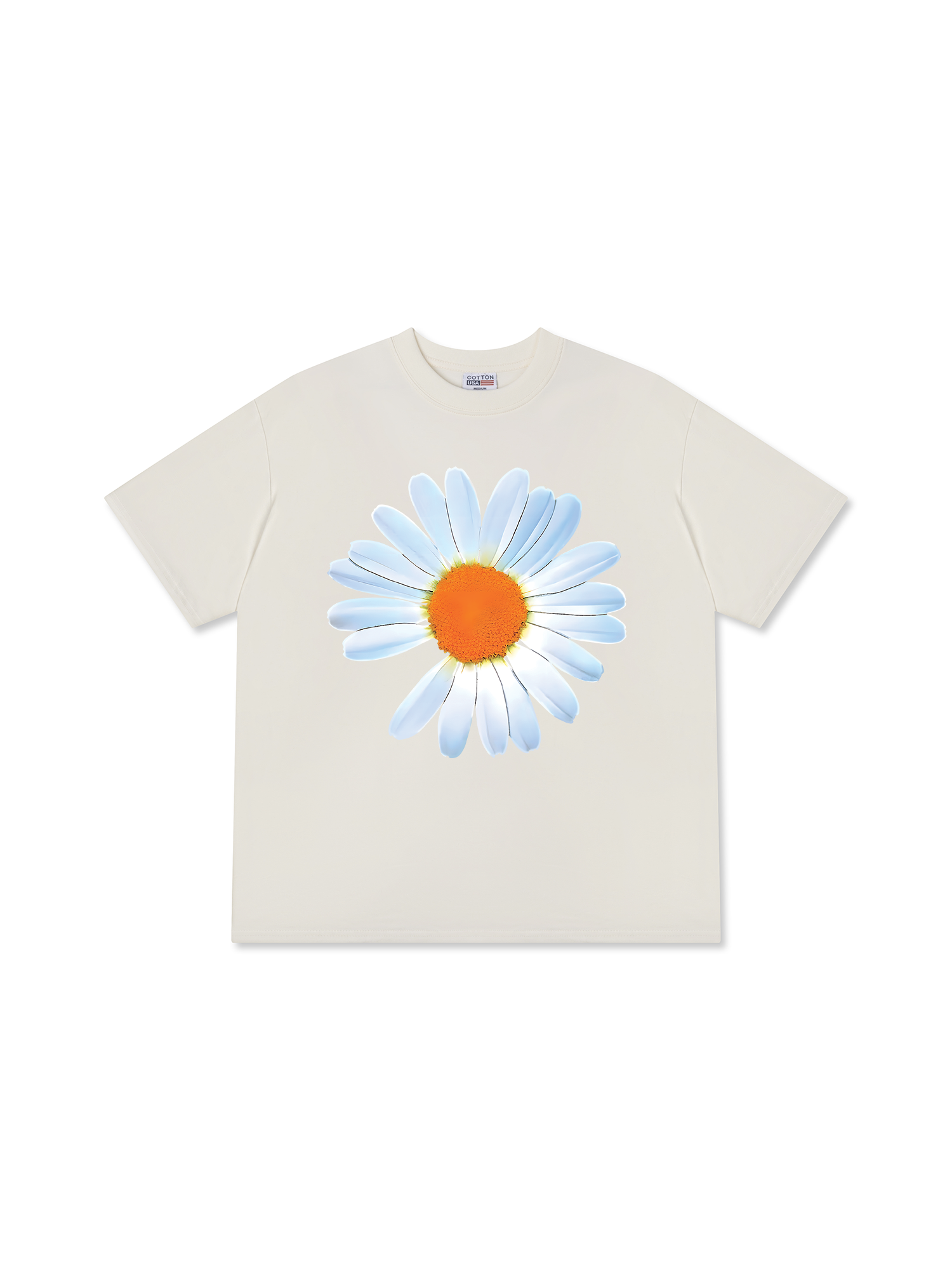 Áo Thun Relaxed Fit Floral Design For VIP Daisy Flower