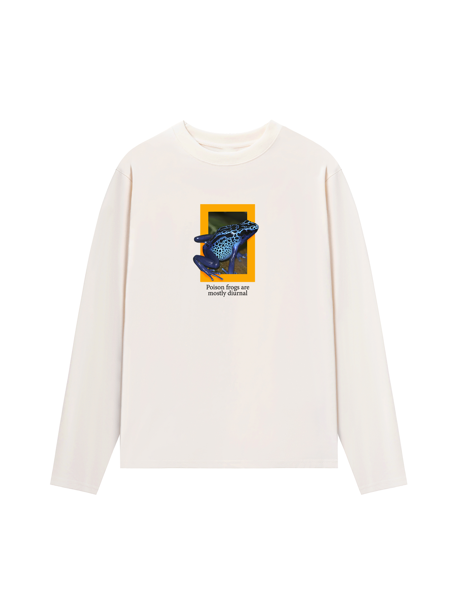 Áo Thun Dài Tay Wild Life Poison Frogs Are Mostly Diurnal