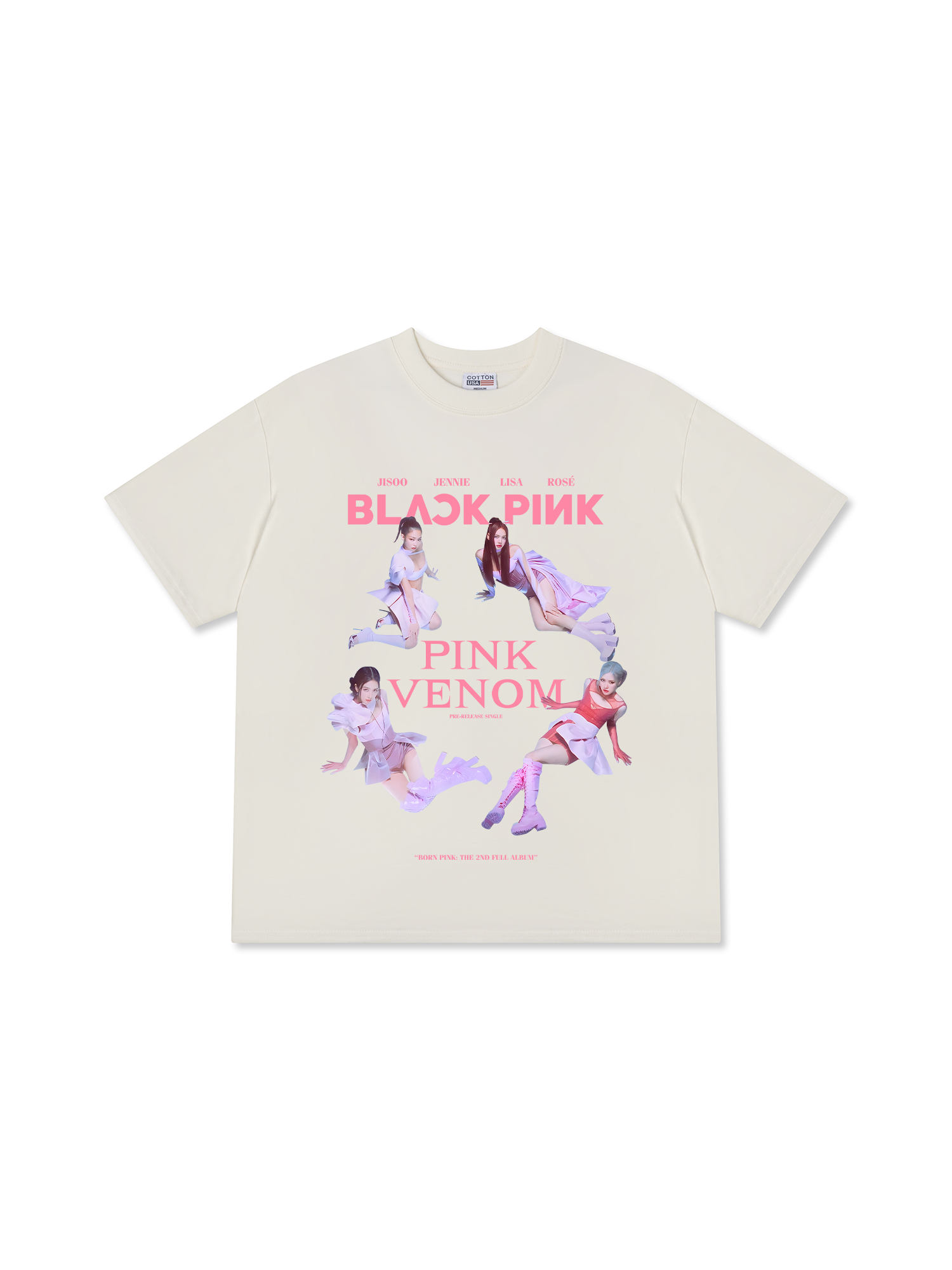 Áo Thun Relaxed Fit Idols Pink Venom