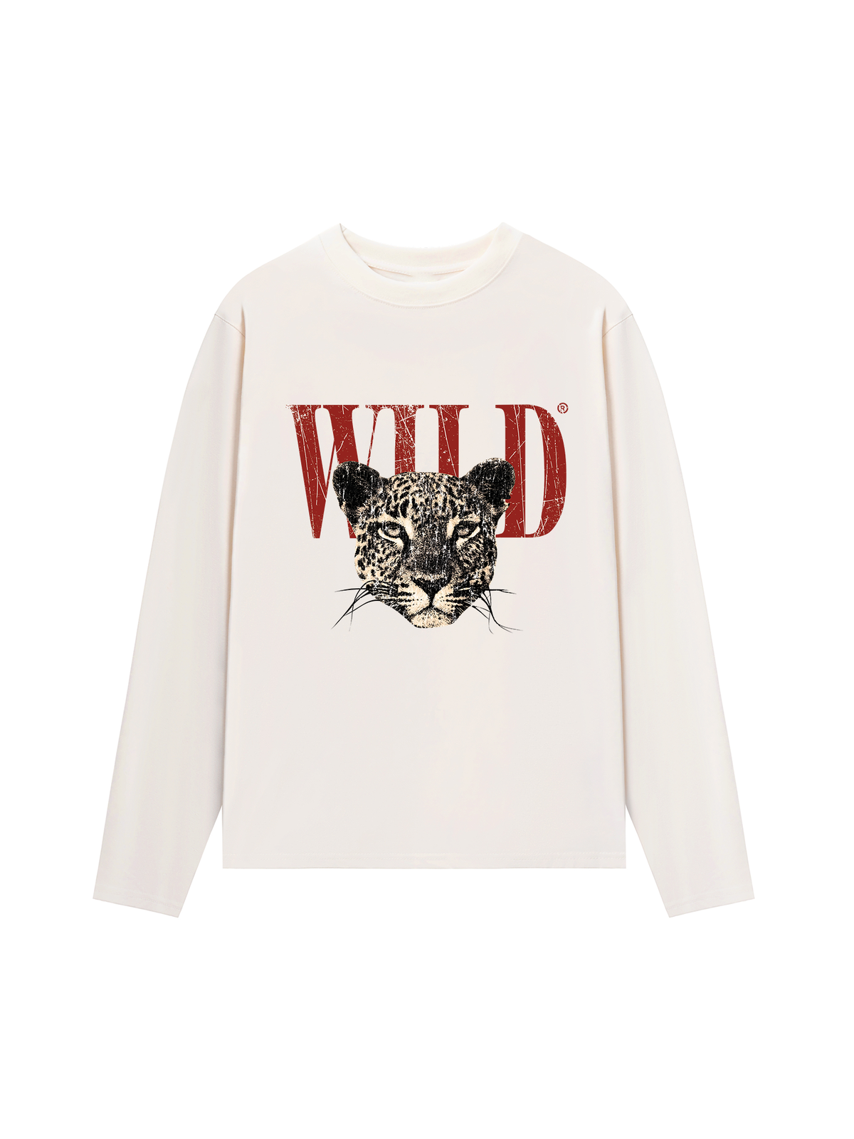 Áo Thun Dài Tay Urban Leopard Crimson Wild