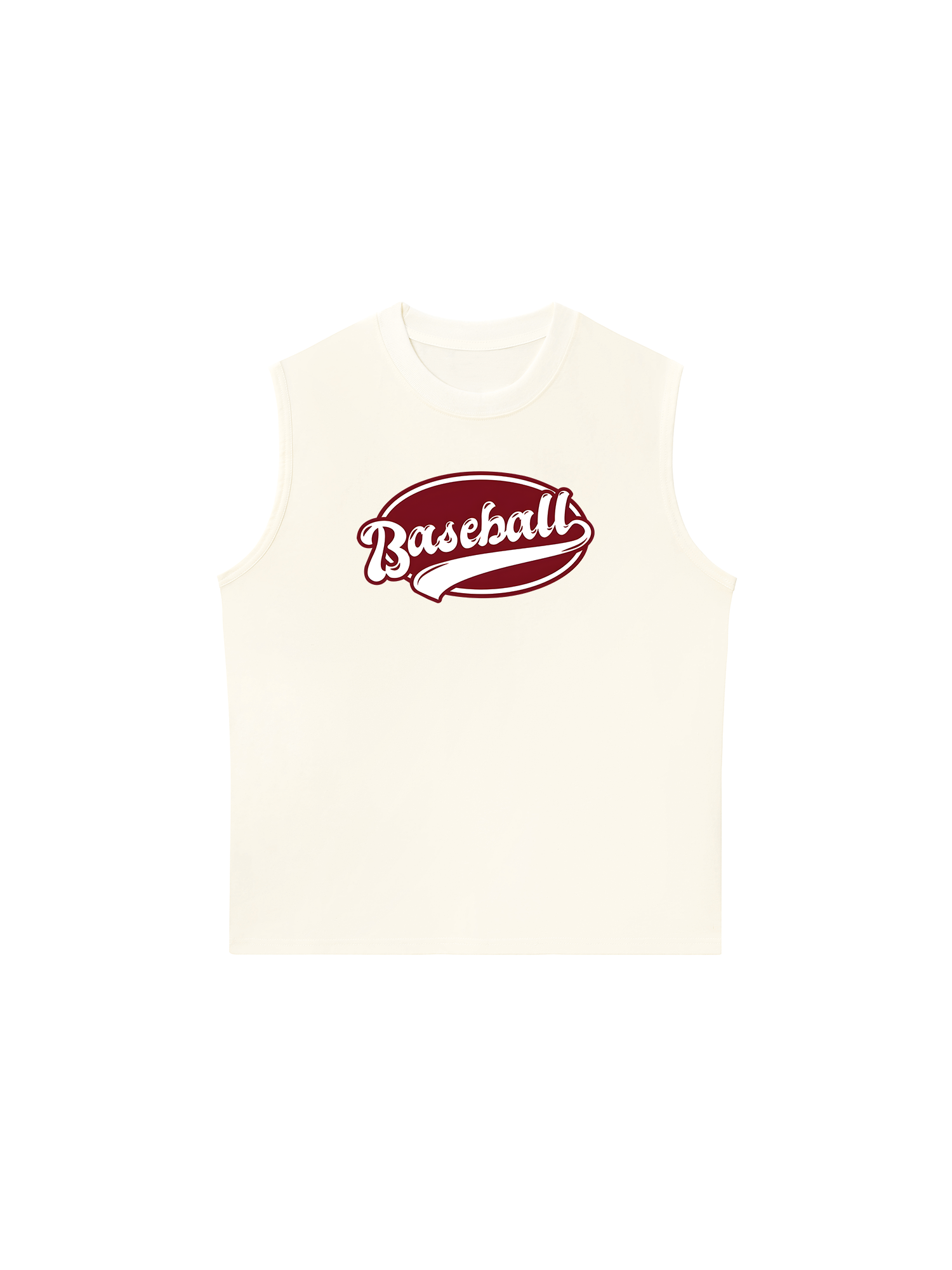 Áo Ba Lỗ Relaxed Fit Baseball Retro