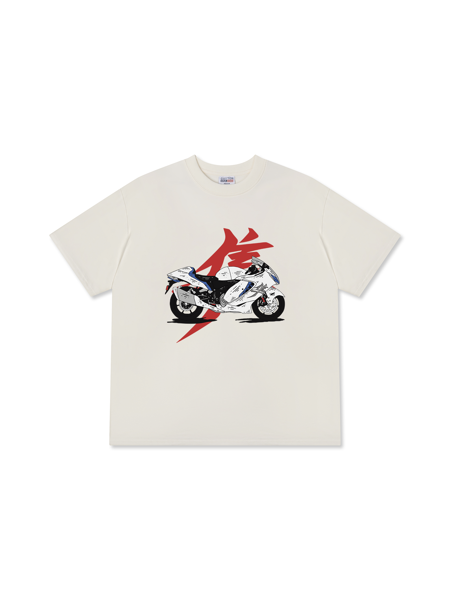 Áo Thun Relaxed Fit Suzuki Hayabusa Sky Hunter