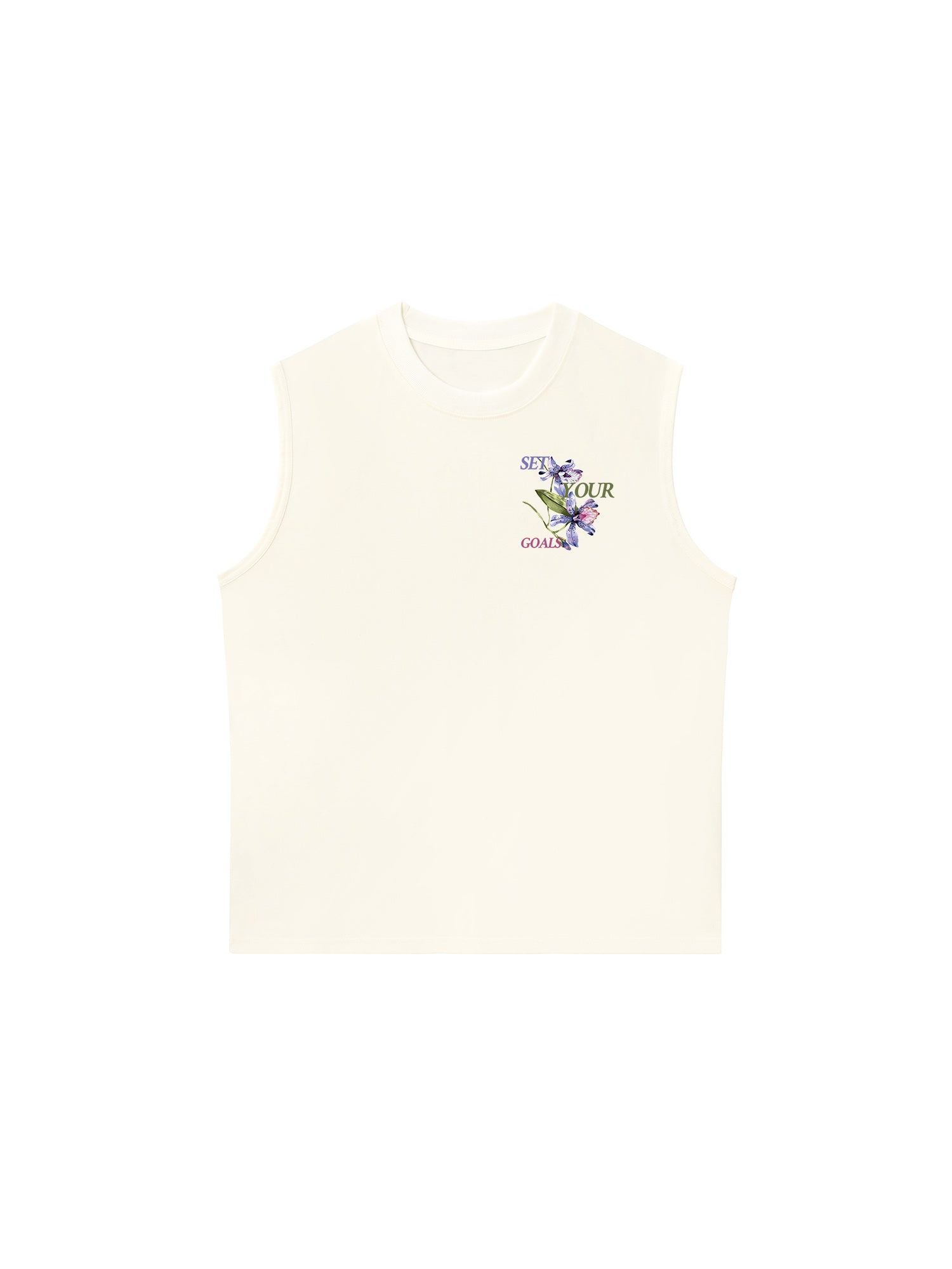 Áo Ba Lỗ Relaxed Fit Set Your Goals