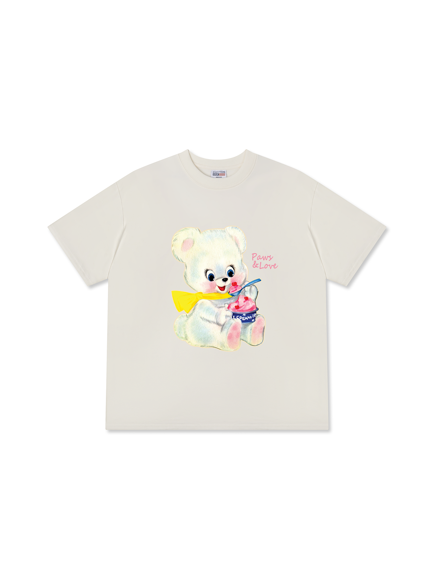 Áo Thun Relaxed Fit Soft Paw Paw Love