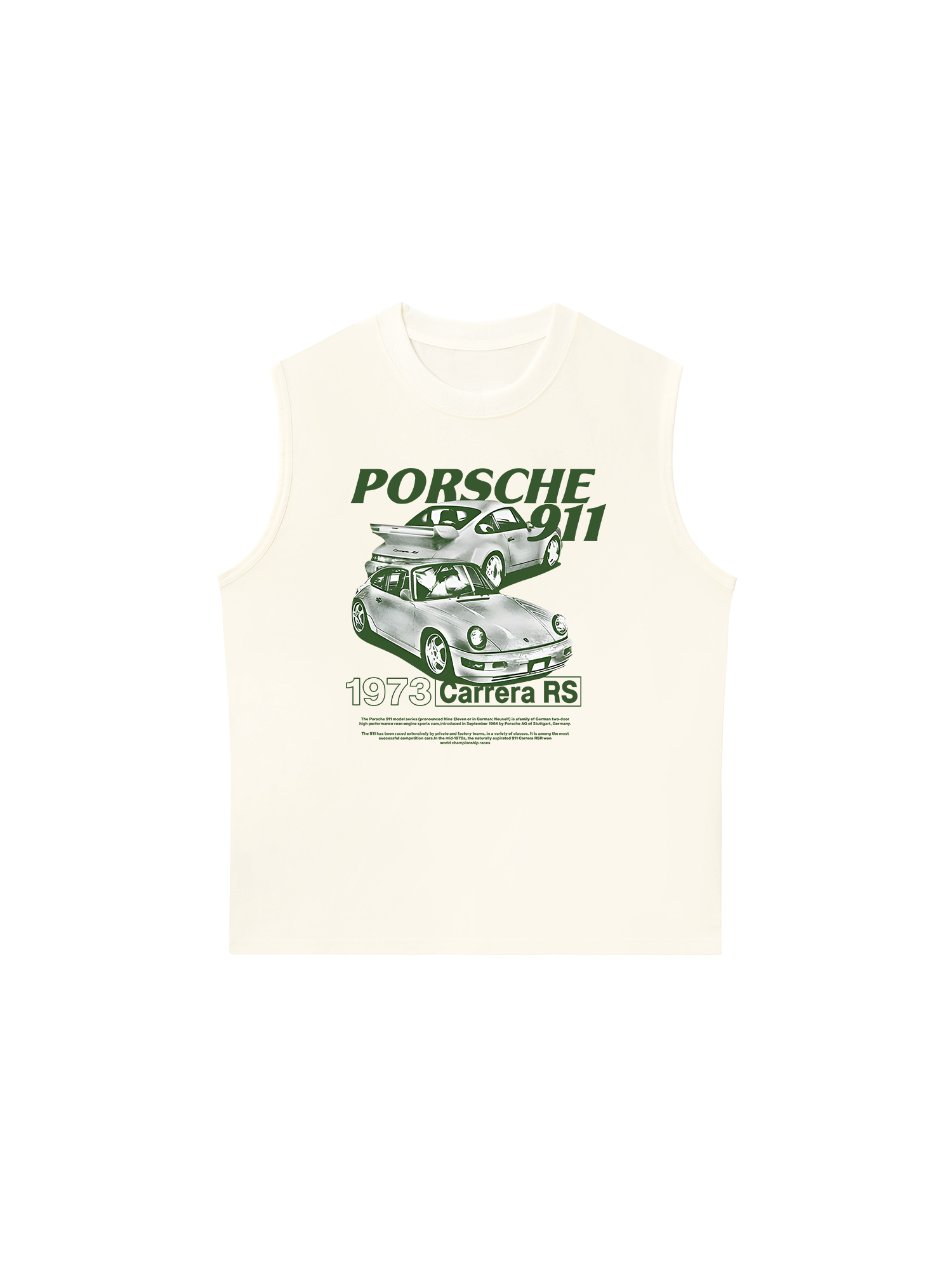 Áo Ba Lỗ Relaxed Fit Porsche 1973 Carrera RS